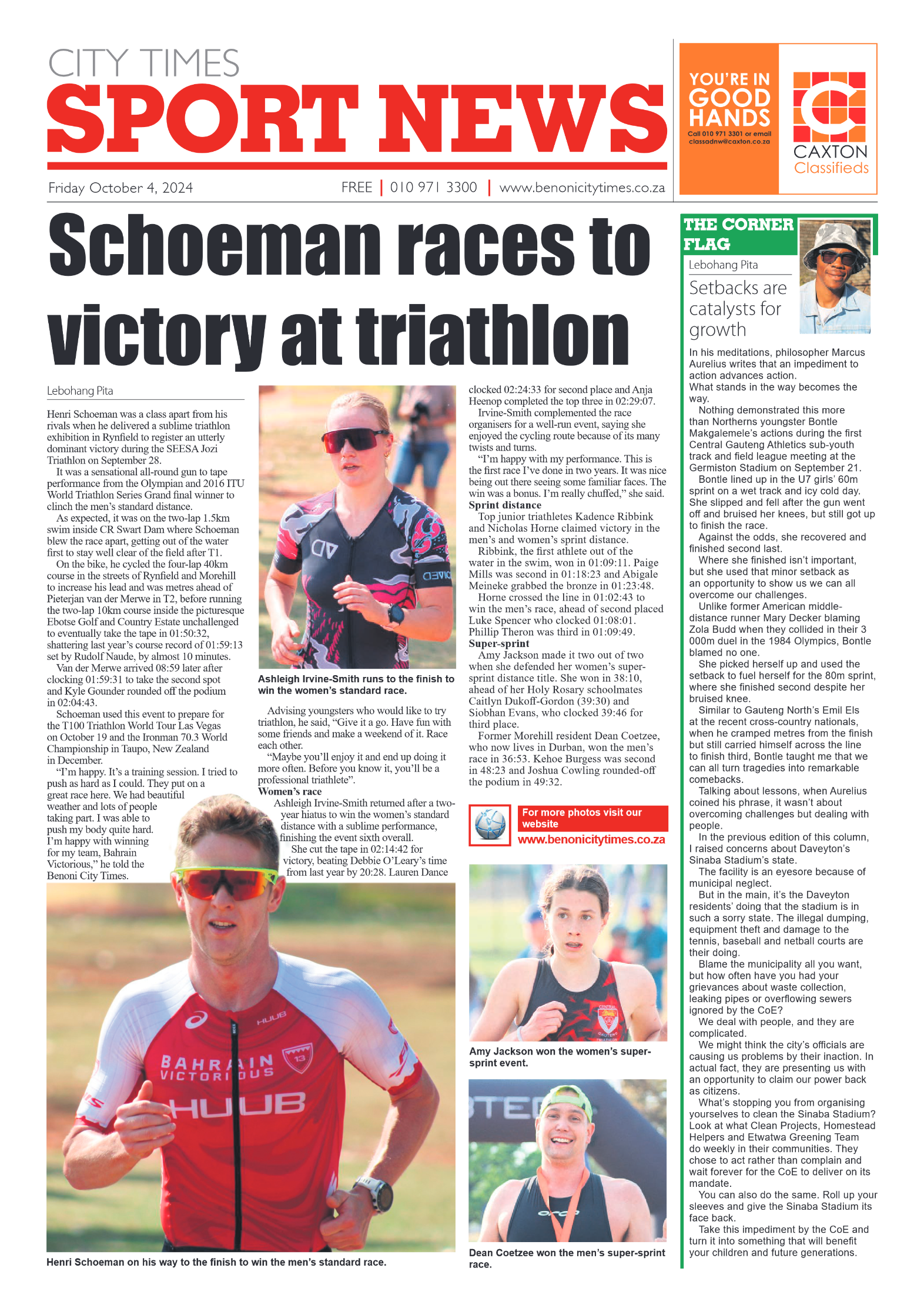 Benoni City Times 4 October 2024 page 8