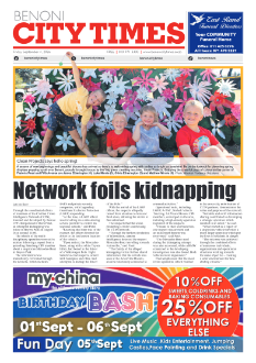 Benoni City Times 4 September 2026