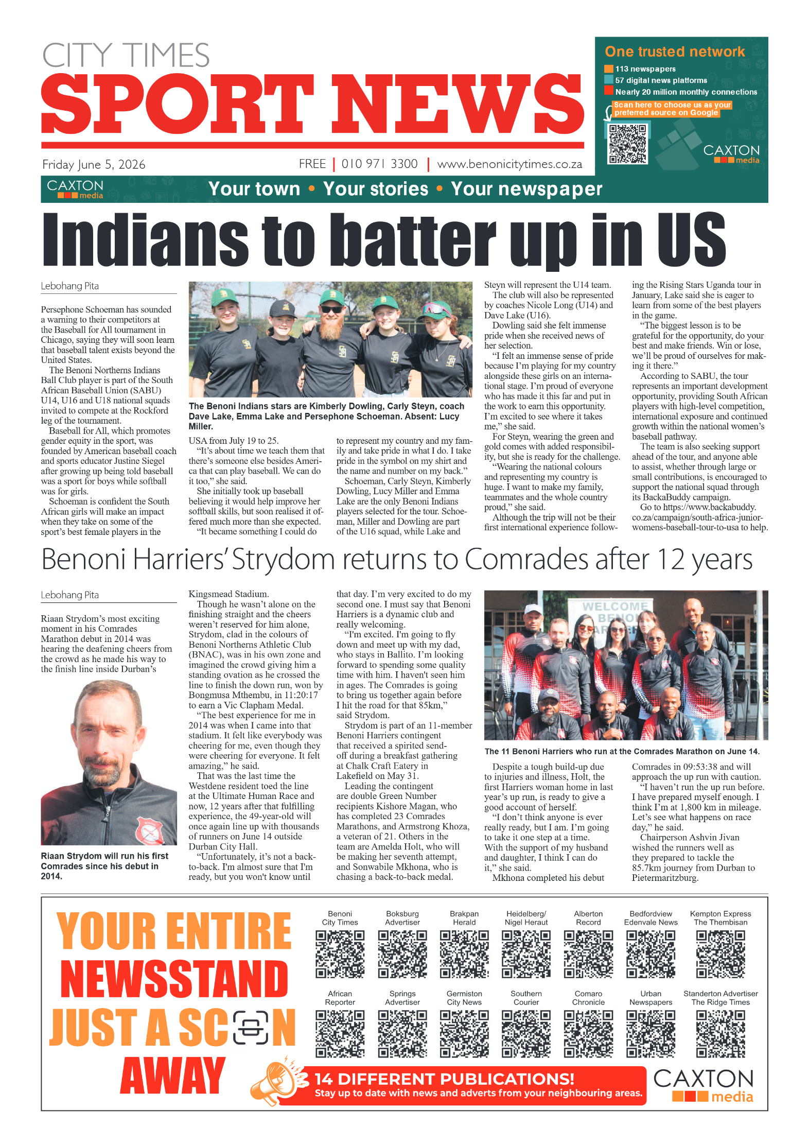 Benoni City Times 5 June 2026 page 8