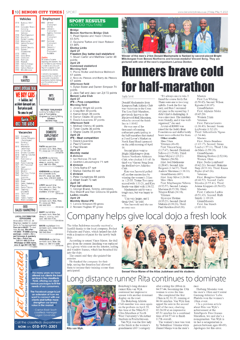 Benoni City Times 5 May 2023 page 10