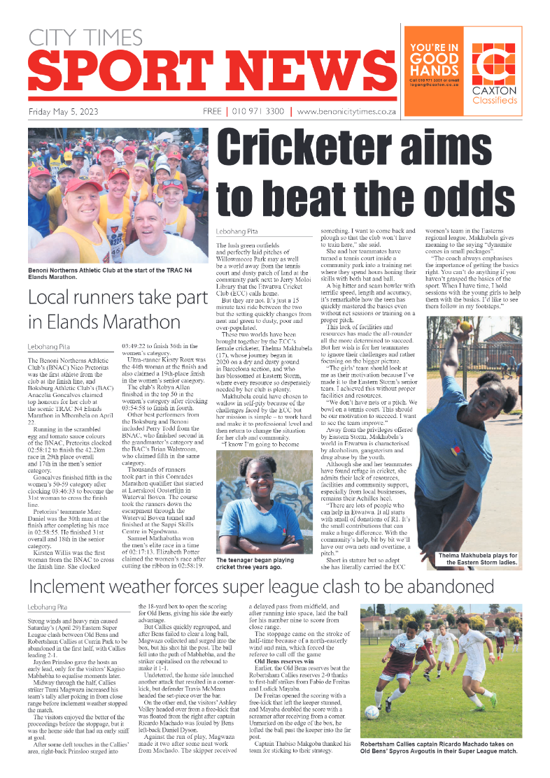 Benoni City Times 5 May 2023 page 12