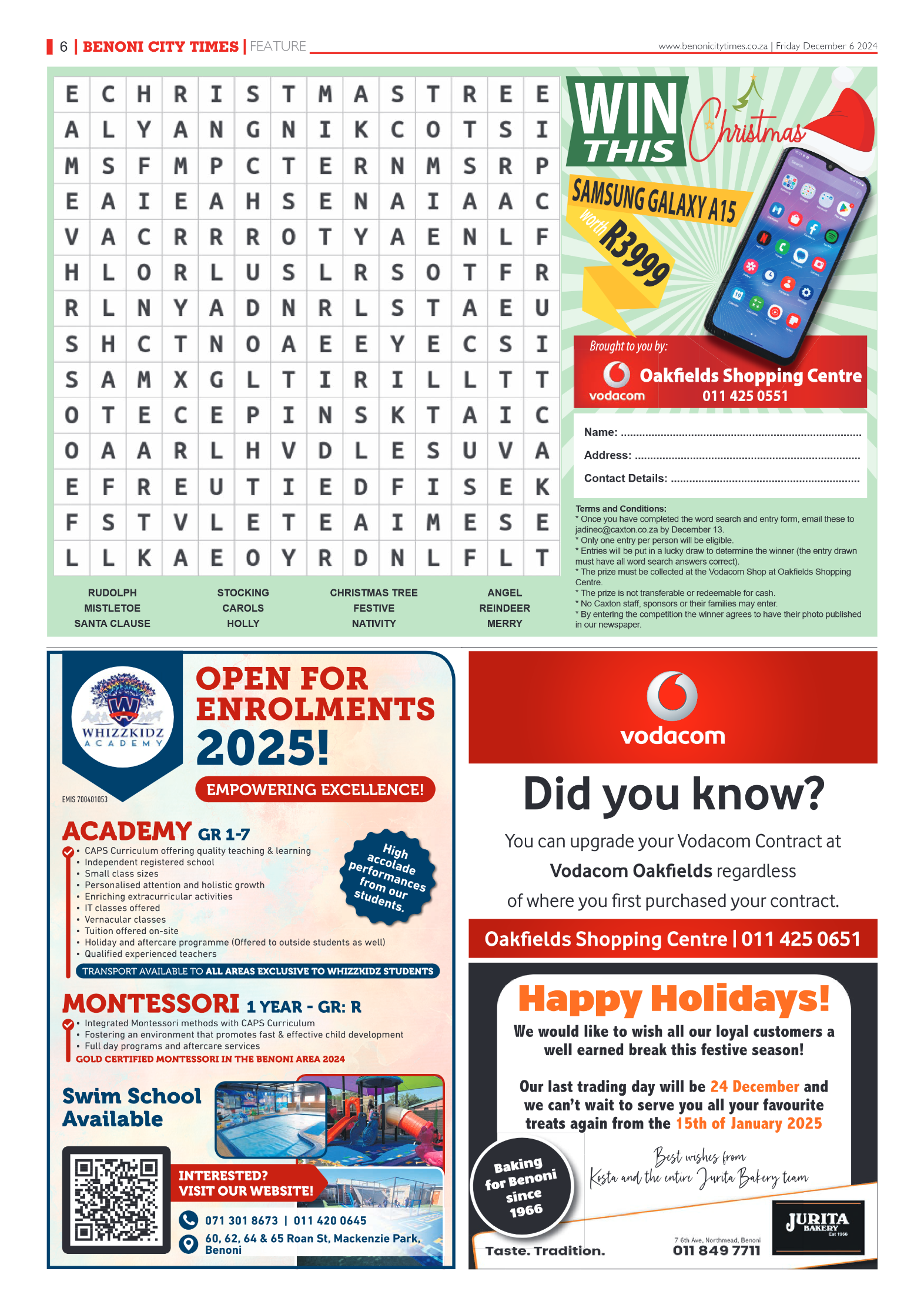 Benoni City Times 6 December 2024 page 6