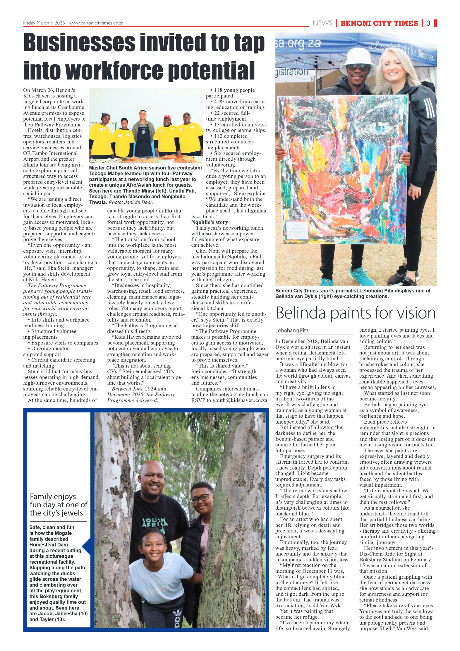 Benoni City Times 6 March 2026 page 3