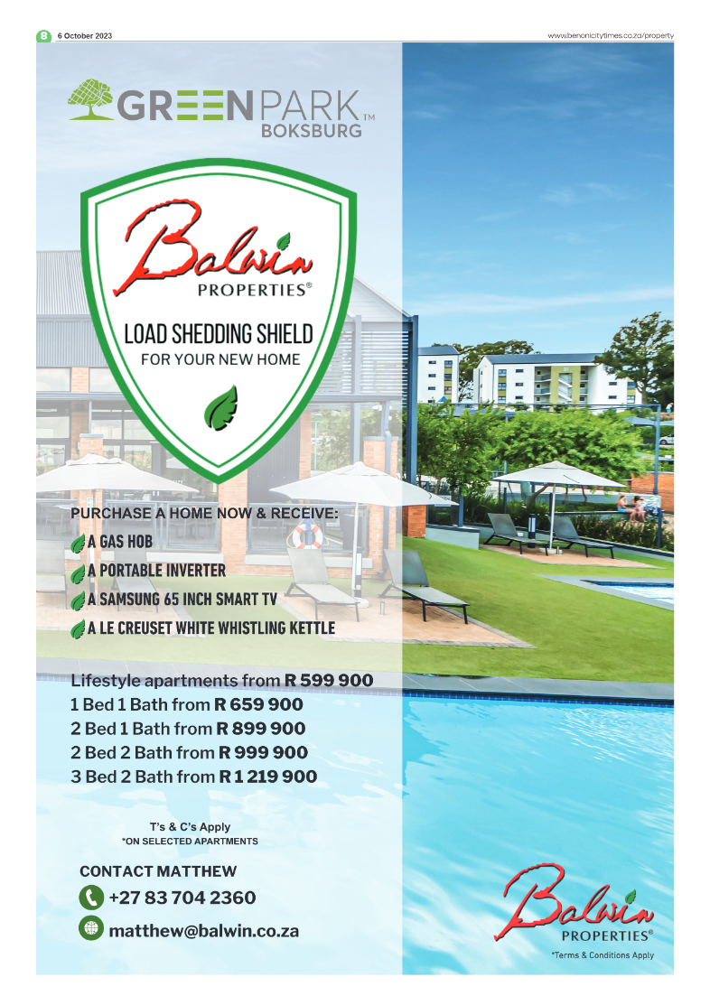 Benoni City Times 6 October 2023 page 8