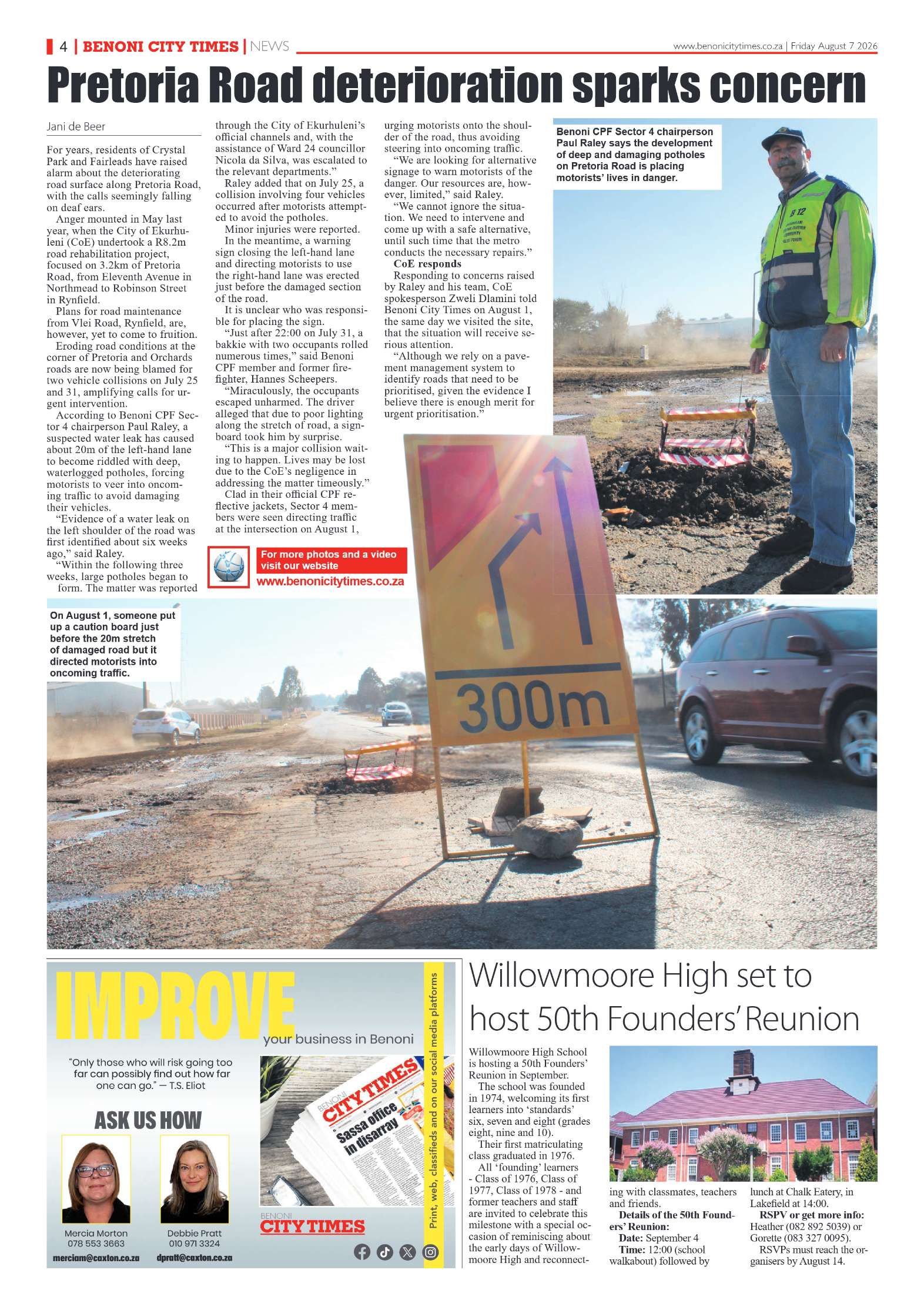 Benoni City Times 7 August 2026 page 6