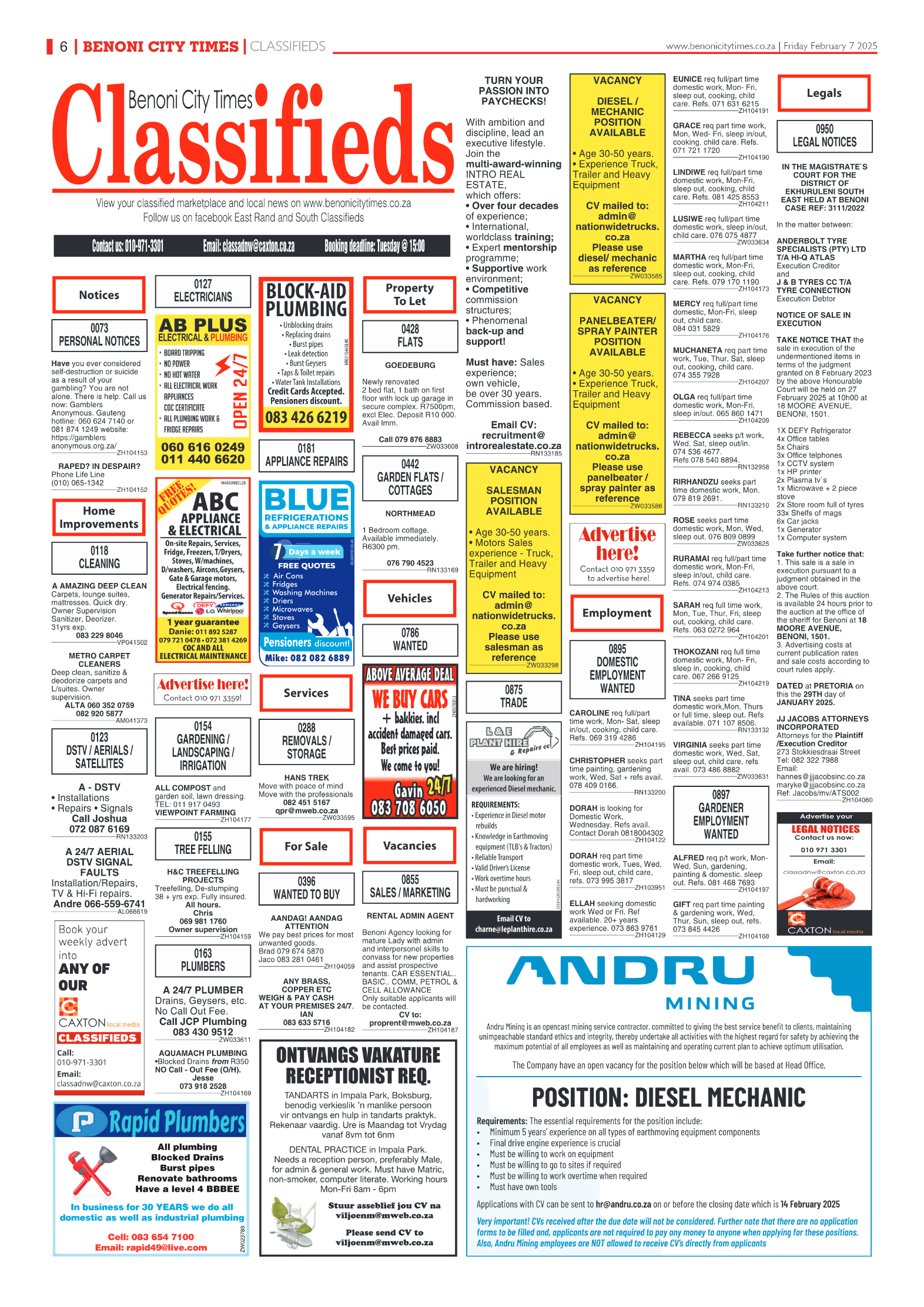 Benoni City Times 7 February 2025 page 6