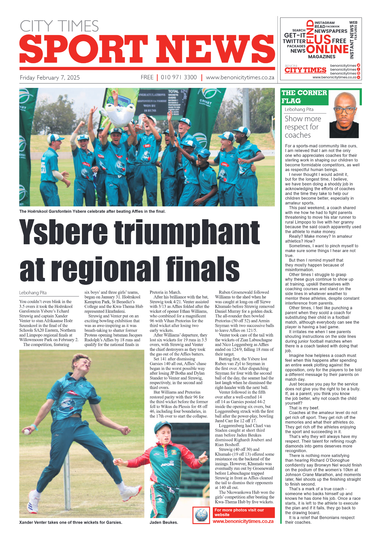 Benoni City Times 7 February 2025 page 8