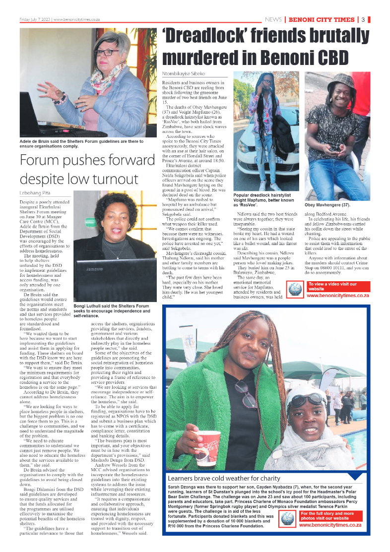 Benoni City Times 7 July  2023 page 3