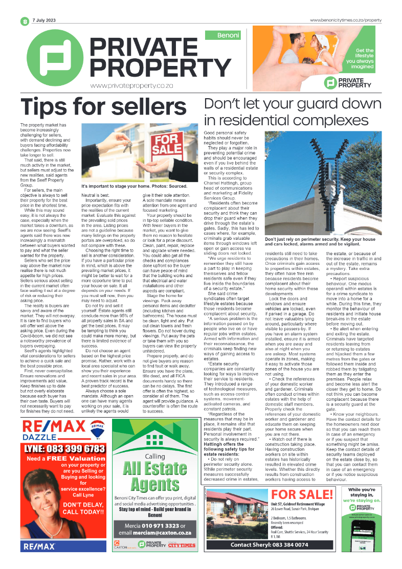 Benoni City Times 7 July  2023 page 8