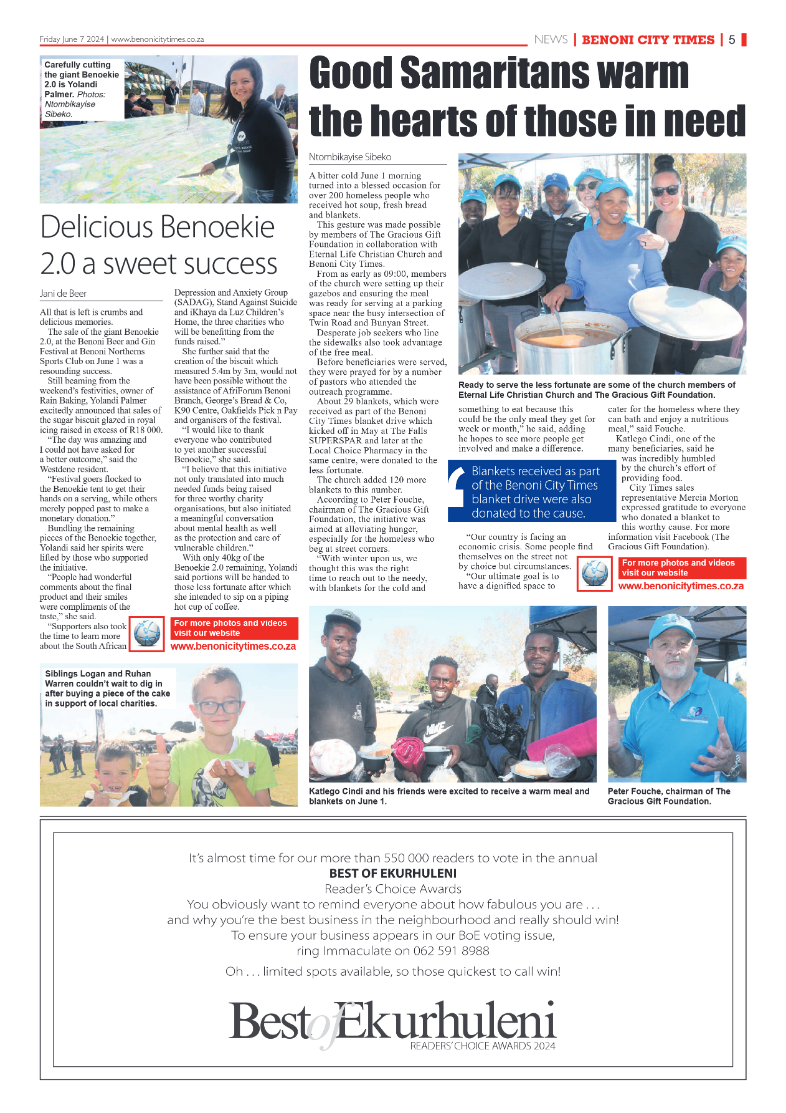 Benoni City Times 7 June 2024 page 5