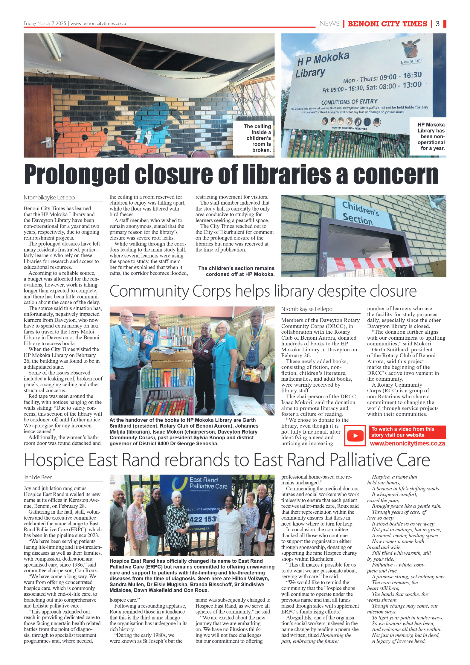 Benoni City Times 7 March 2025 page 3