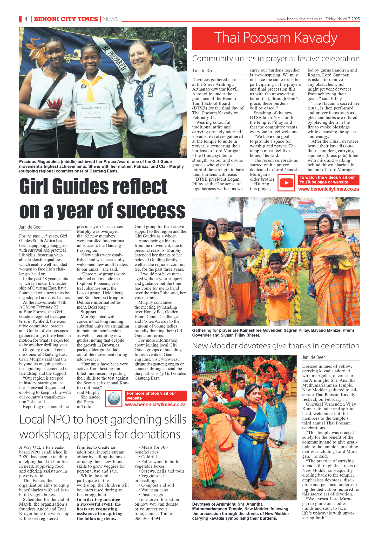 Benoni City Times 7 March 2025 page 4