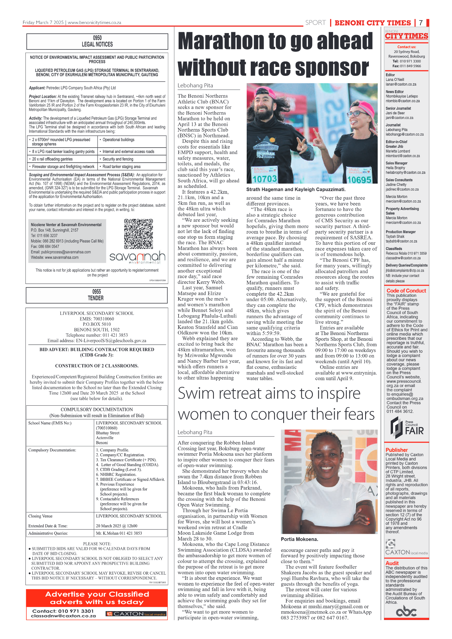 Benoni City Times 7 March 2025 page 7