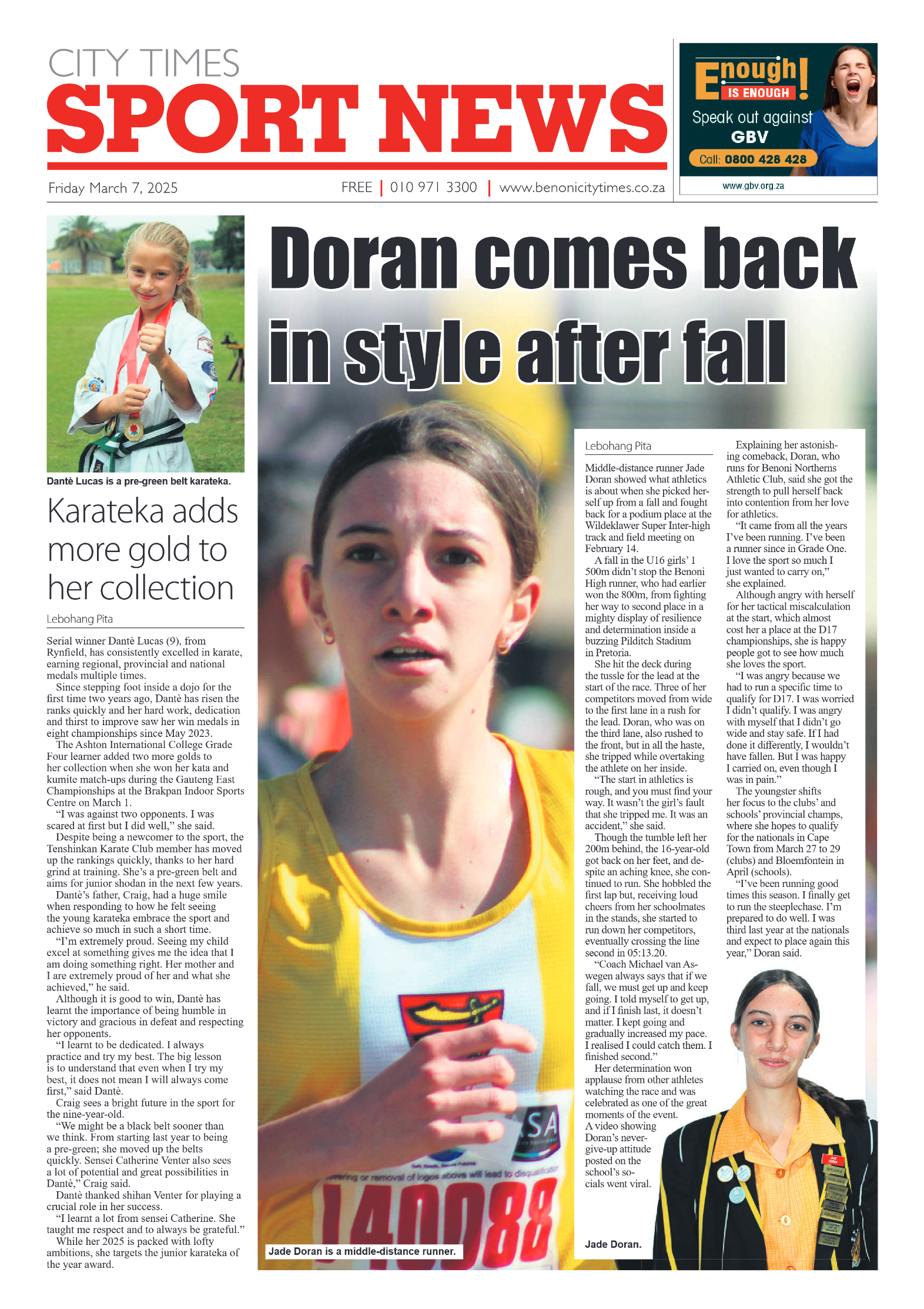 Benoni City Times 7 March 2025 page 8