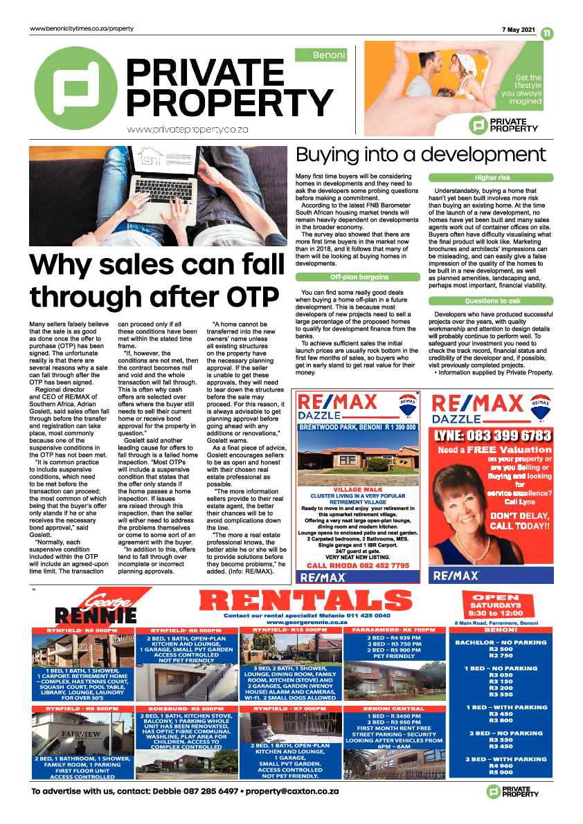 Benoni City Times 7 May 2021 page 11
