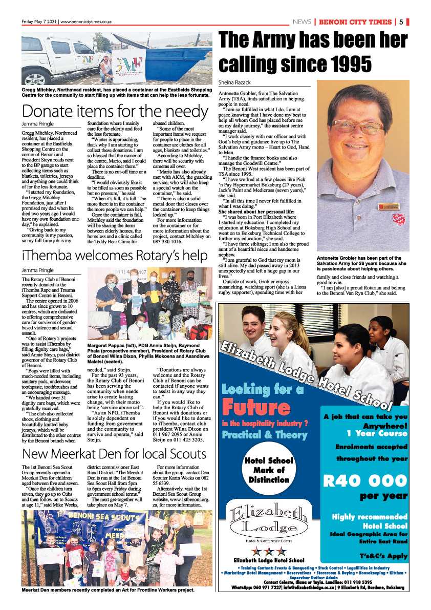 Benoni City Times 7 May 2021 page 5