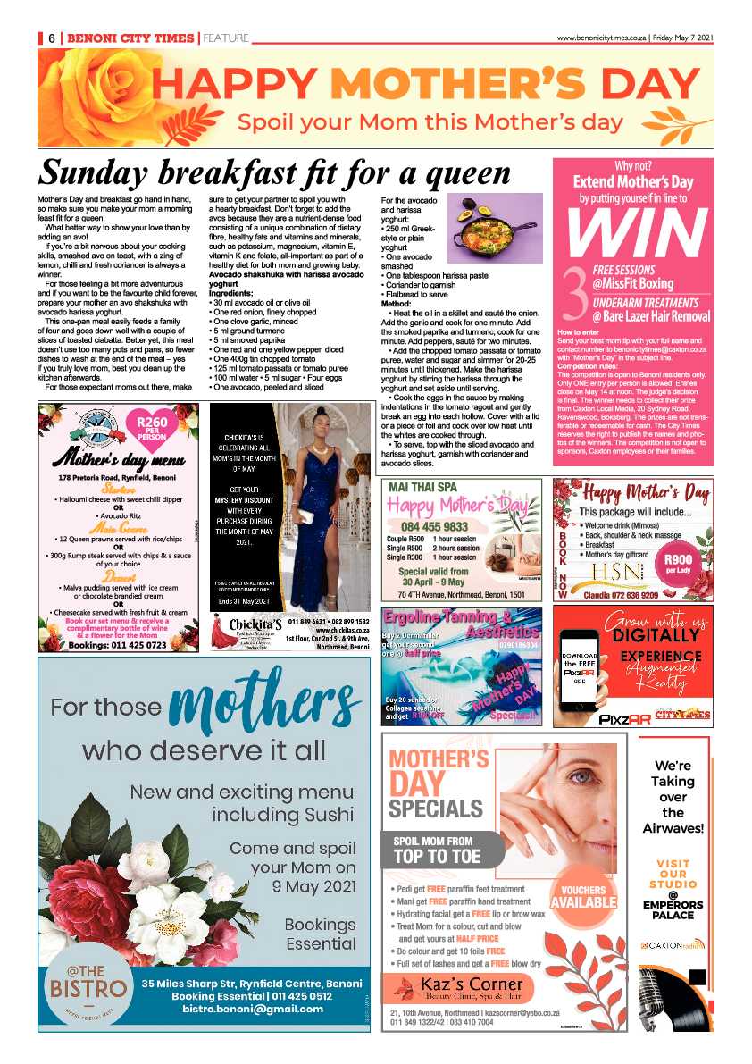 Benoni City Times 7 May 2021 page 6