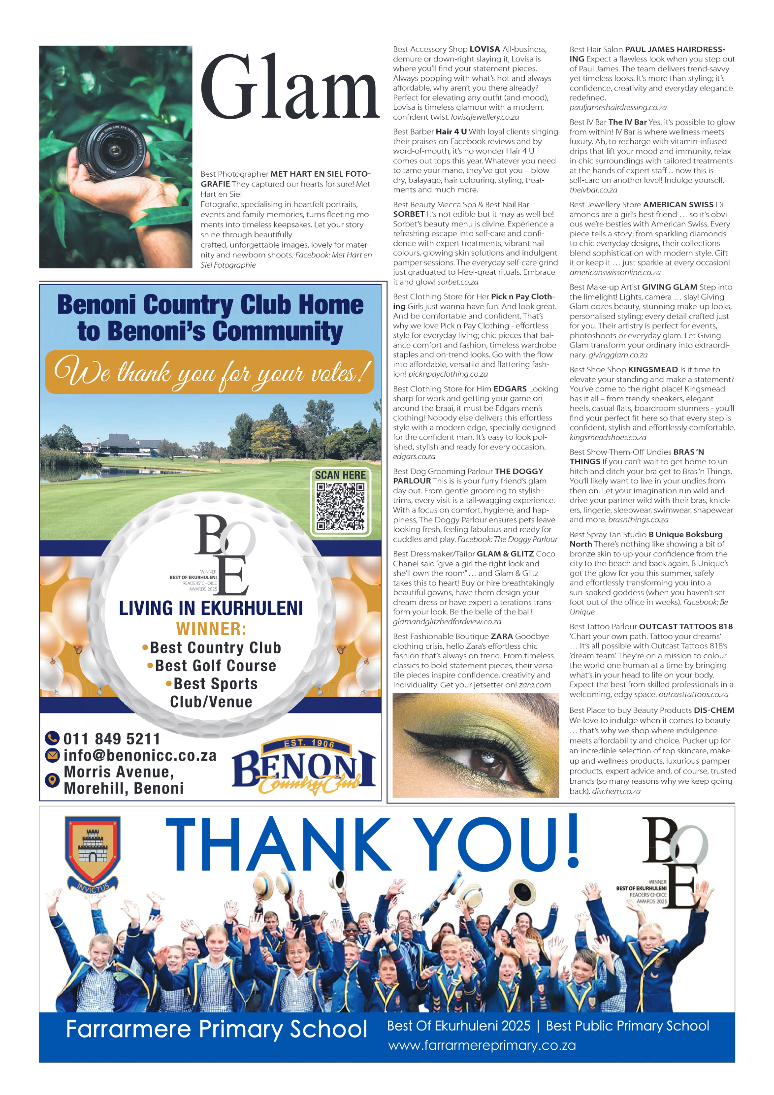 Benoni City Times 7 November 2025 page 14