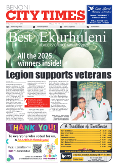 Benoni City Times 7 November 2025