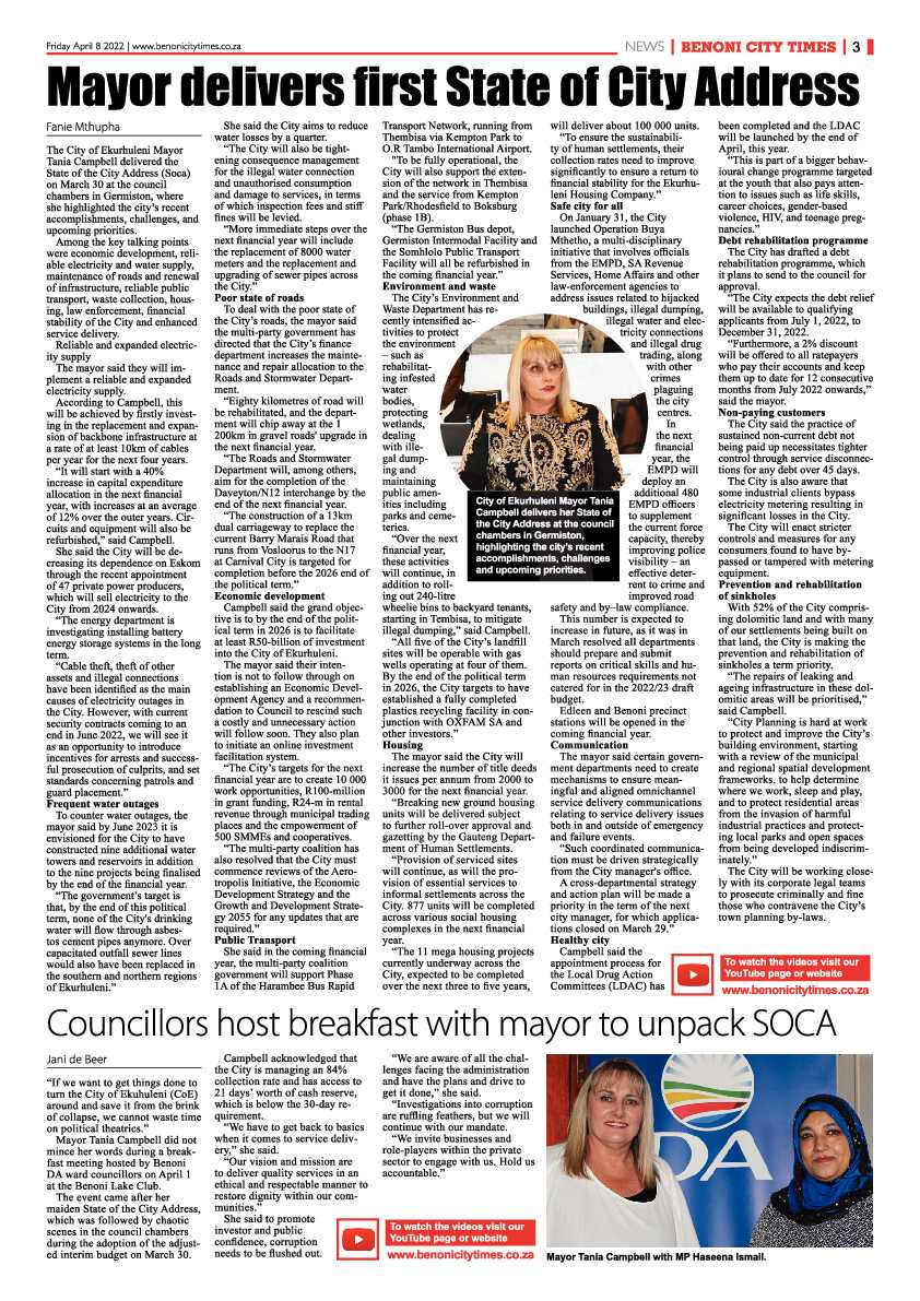 Benoni City Times 8 April 2022 page 3