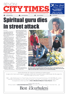 Benoni City Times 8 August 2025