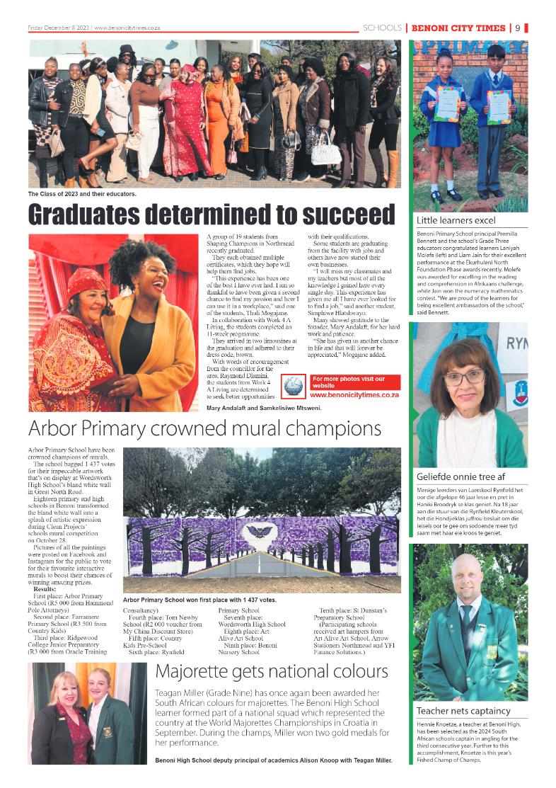 Benoni City Times 8 December 2023 page 9