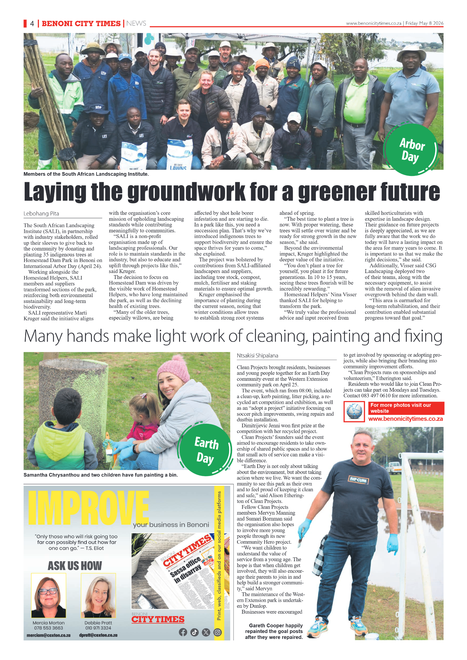 Benoni City Times 8 May 2026 page 4