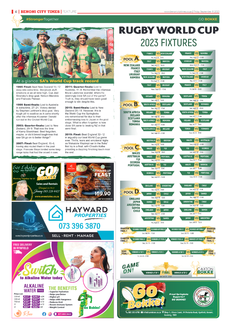 Benoni City Times 8 September 2023 page 4