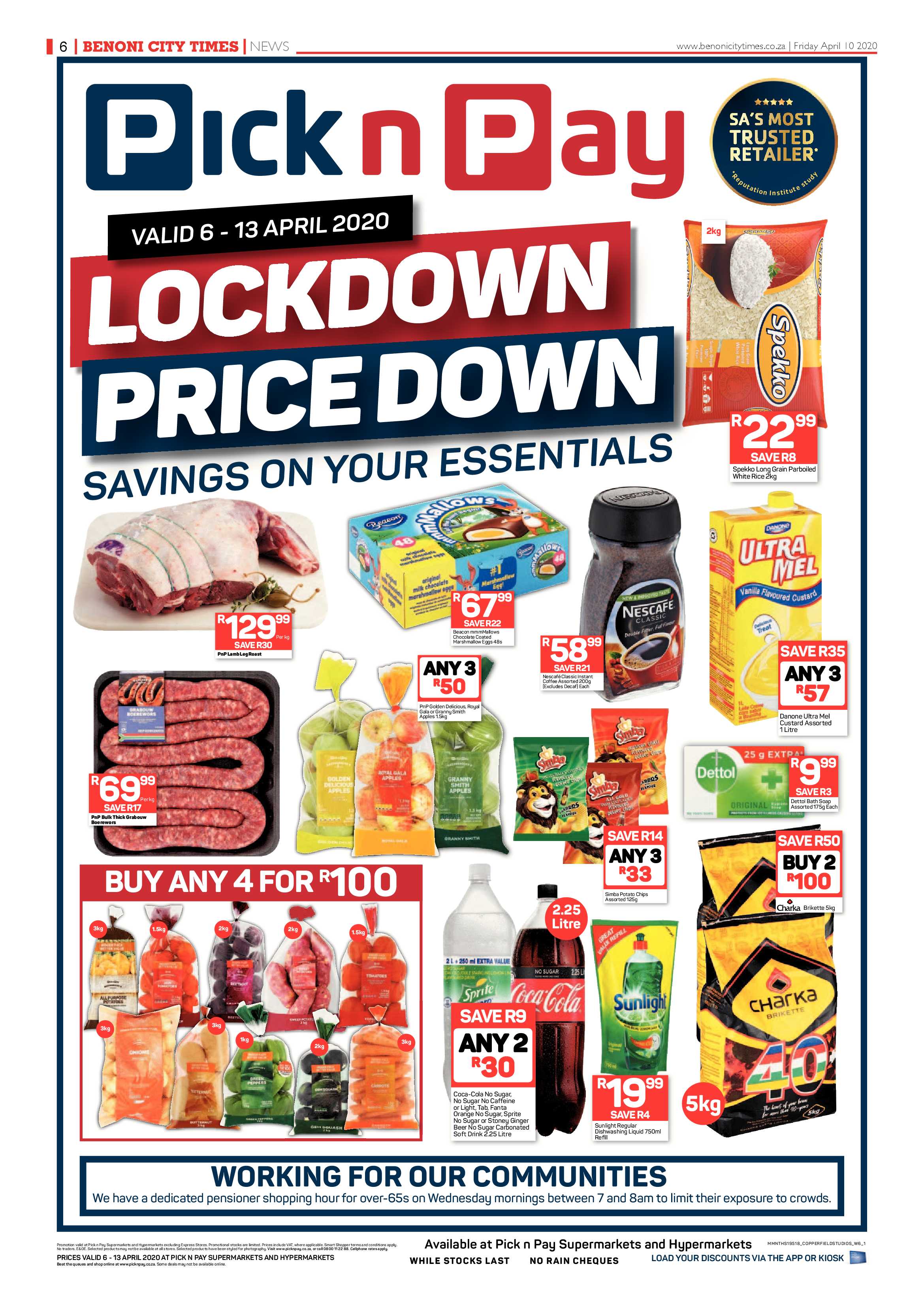 Benoni City Times 9 April 2020 page 6
