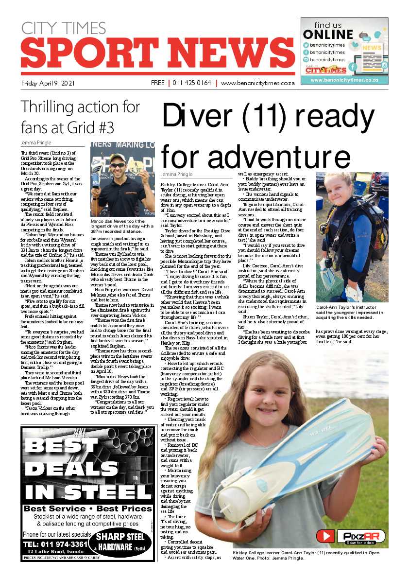Benoni City Times 9 April 2021 page 12