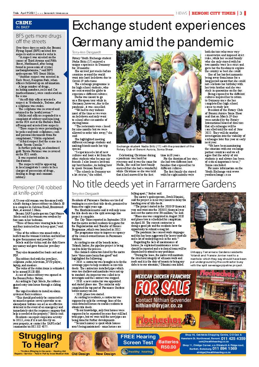 Benoni City Times 9 April 2021 page 3