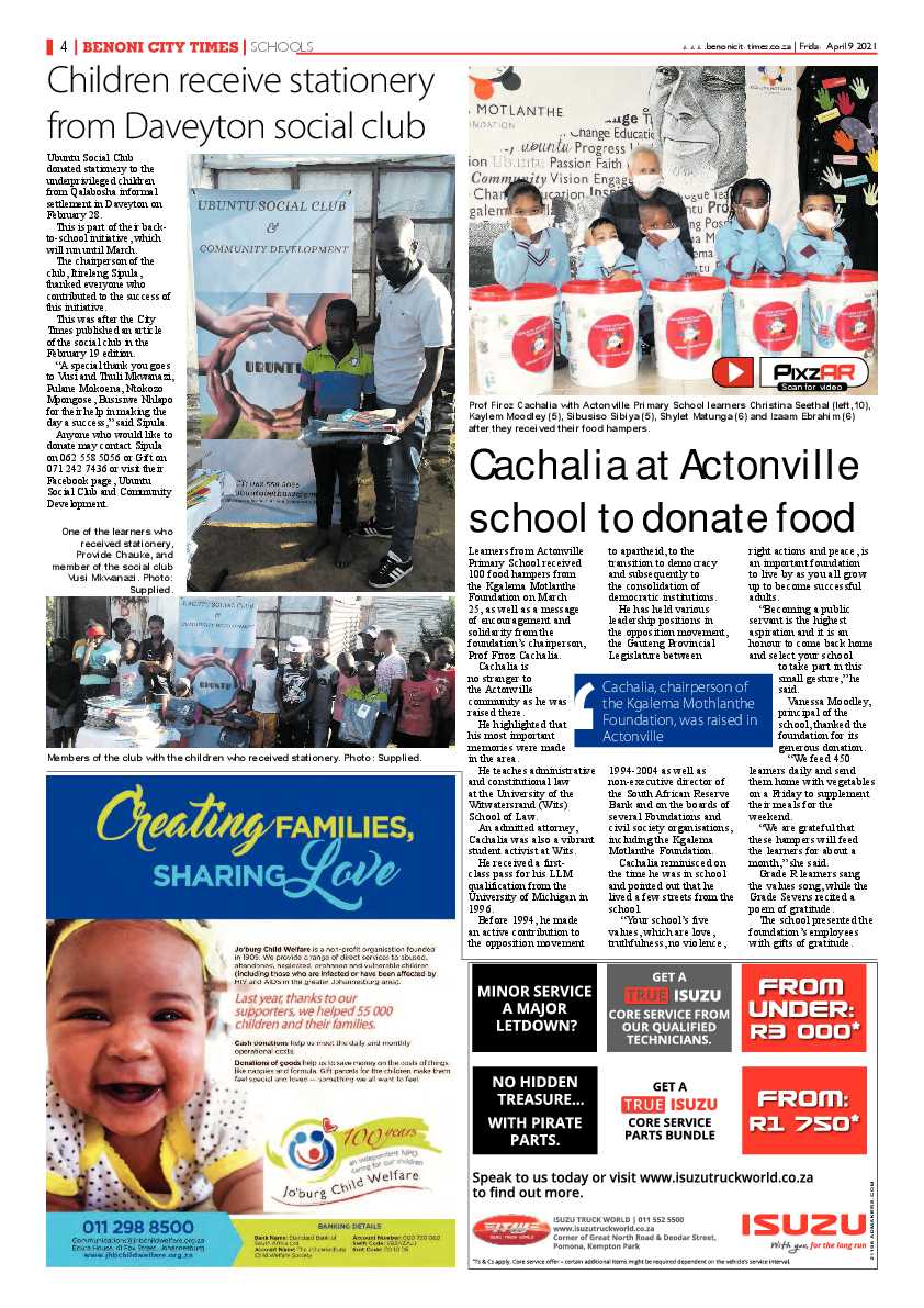 Benoni City Times 9 April 2021 page 4