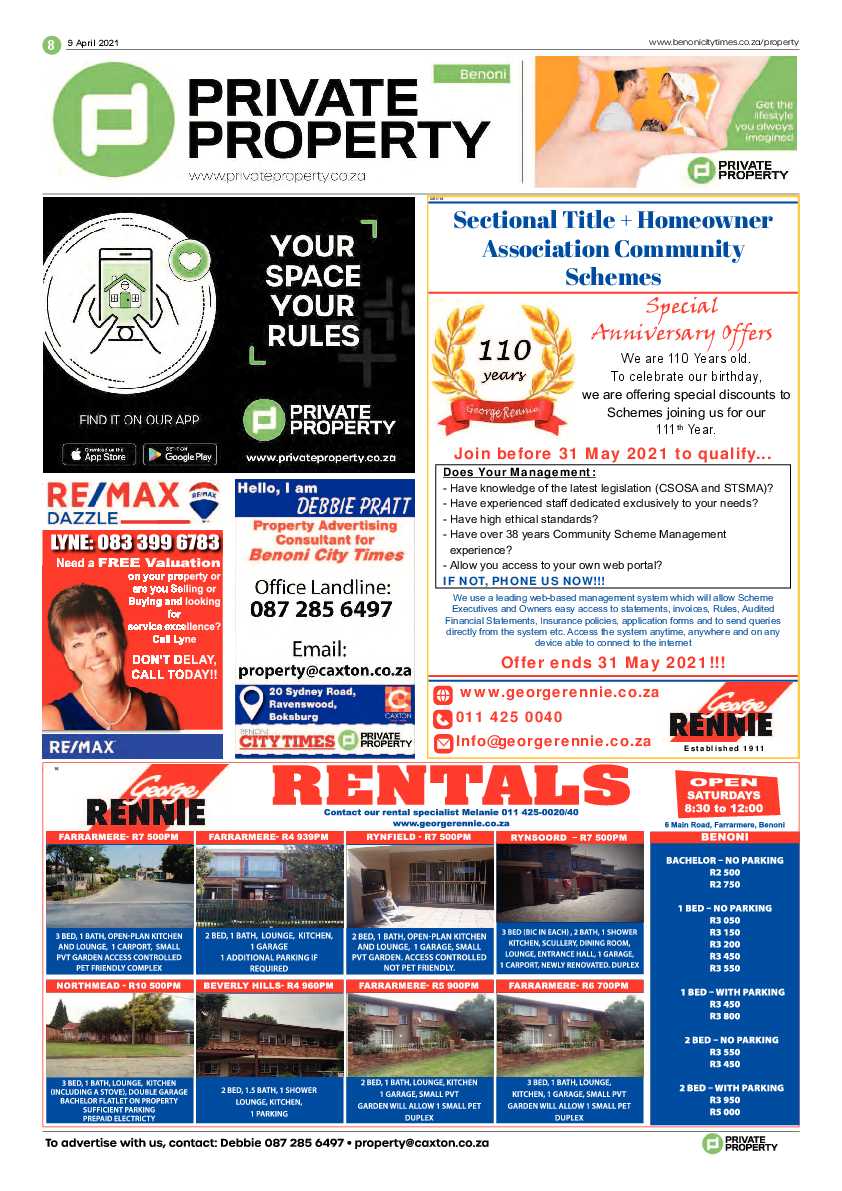Benoni City Times 9 April 2021 page 8