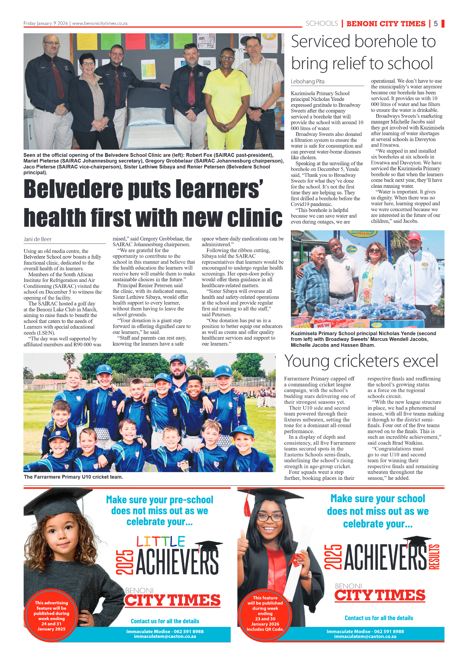Benoni City Times 9 January 2026 page 5