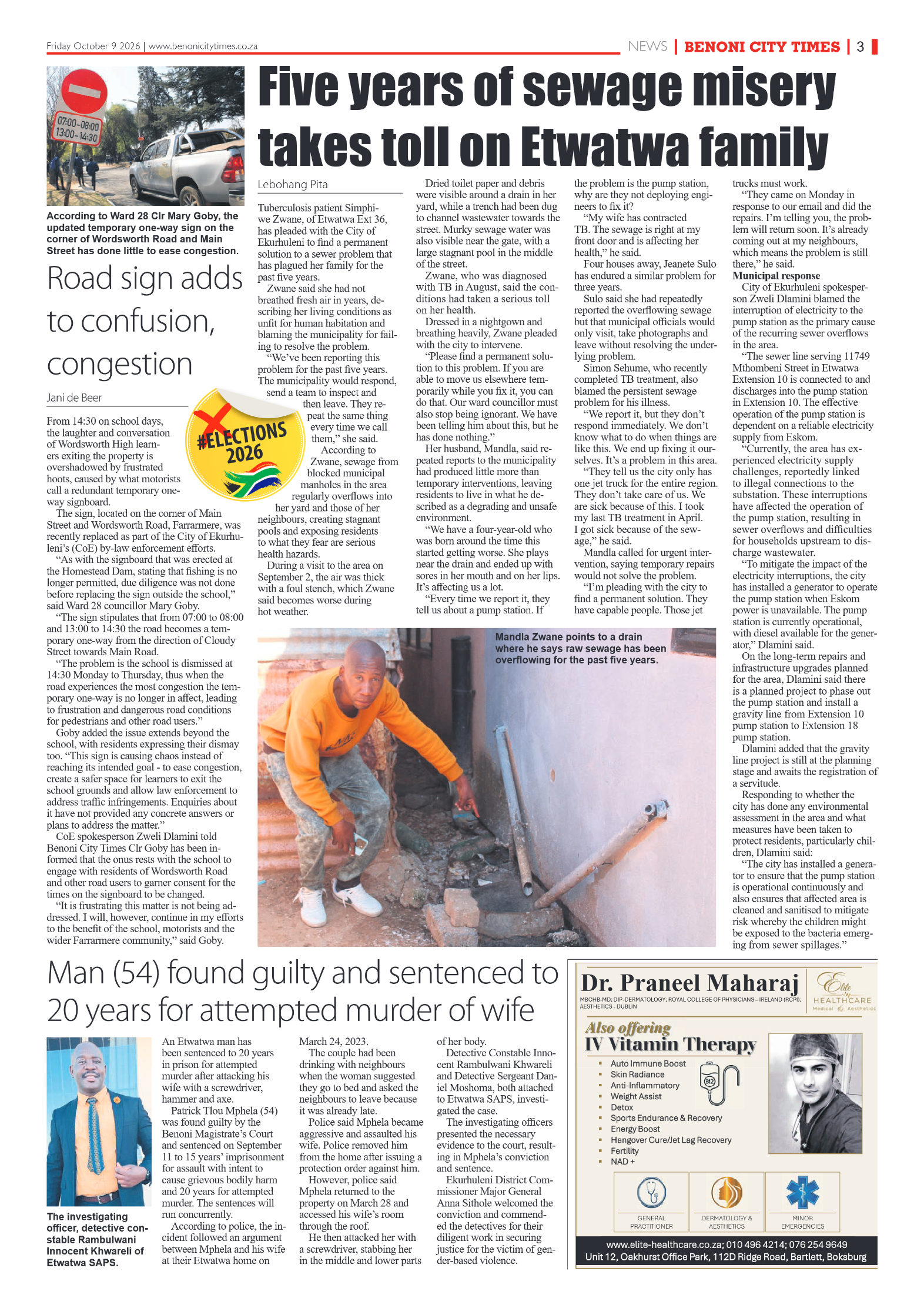 Benoni City Times 9 October 2026 page 5