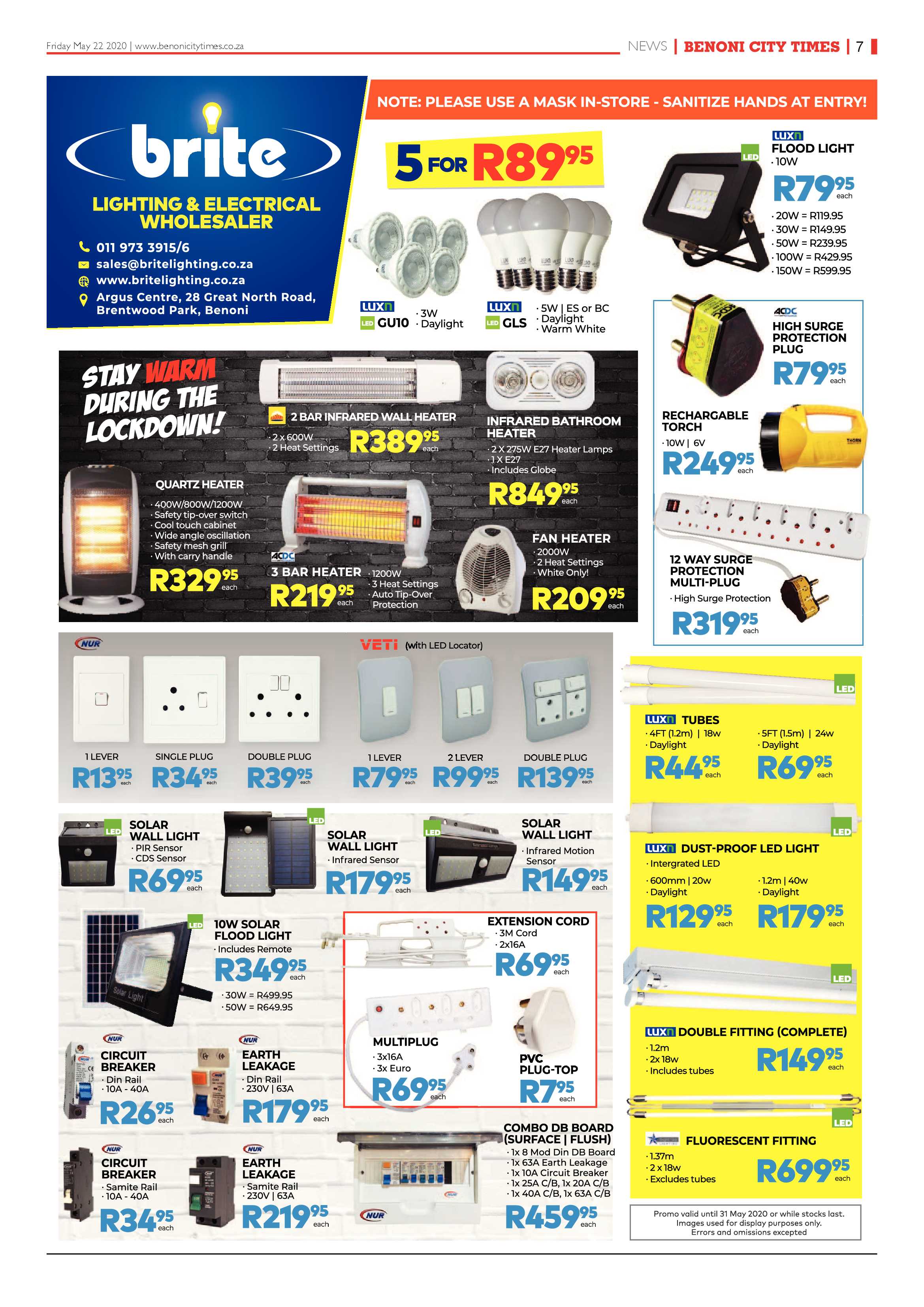 Benoni City Times  21 May 2020 page 7