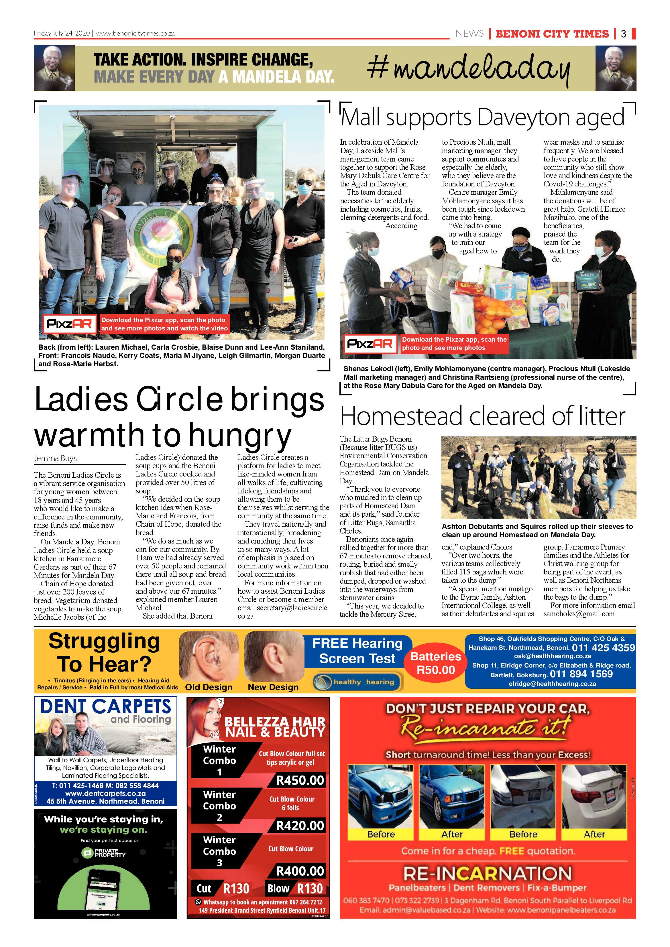 Benoni City Times  July 23 2020 page 3