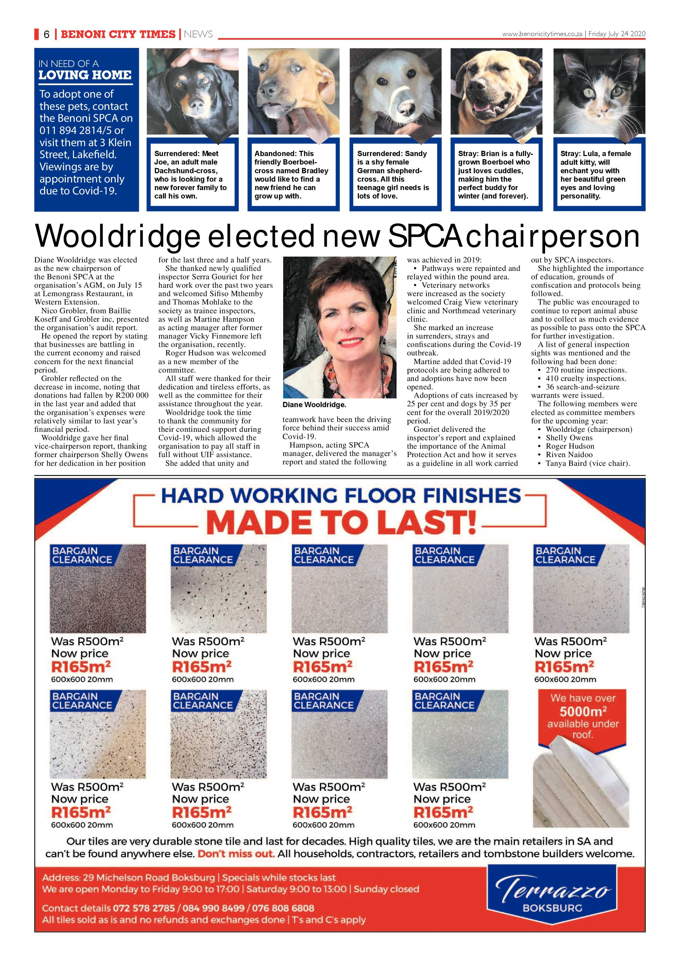 Benoni City Times  July 23 2020 page 6