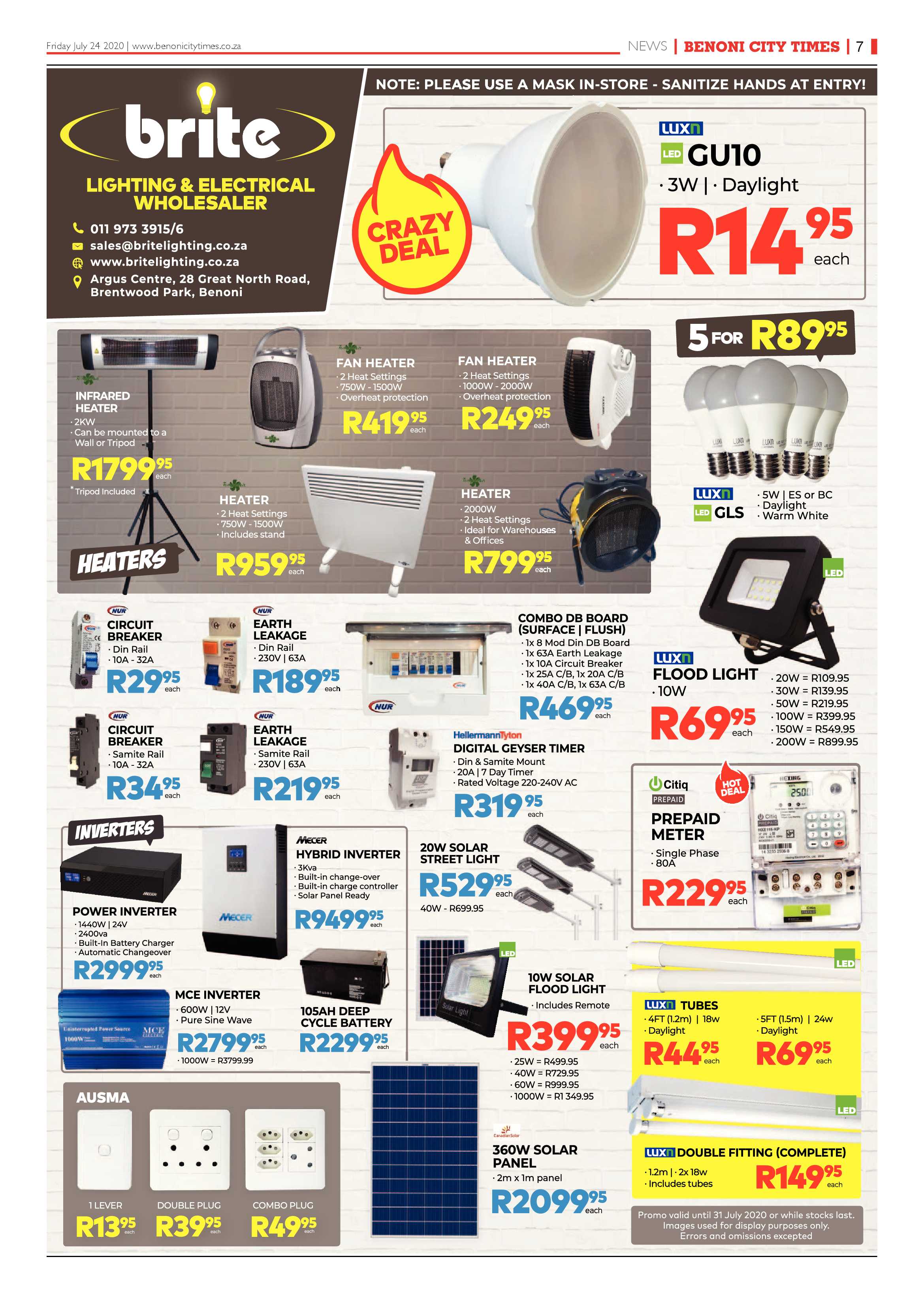 Benoni City Times  July 23 2020 page 7