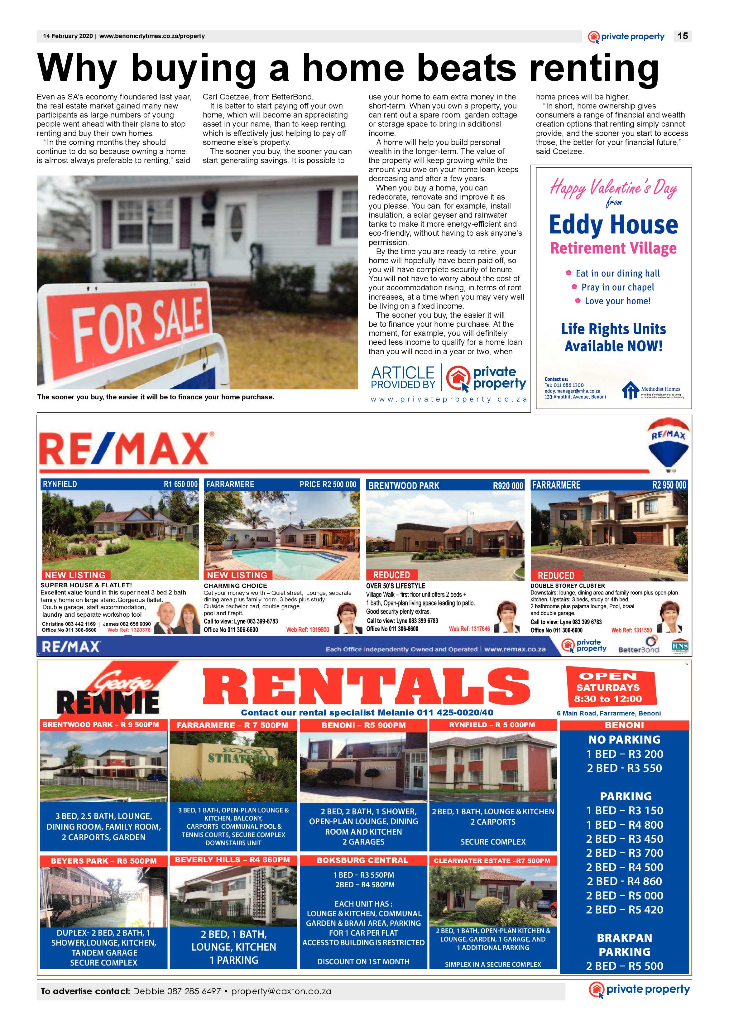 Benoni City Times 13 February 2020 page 15