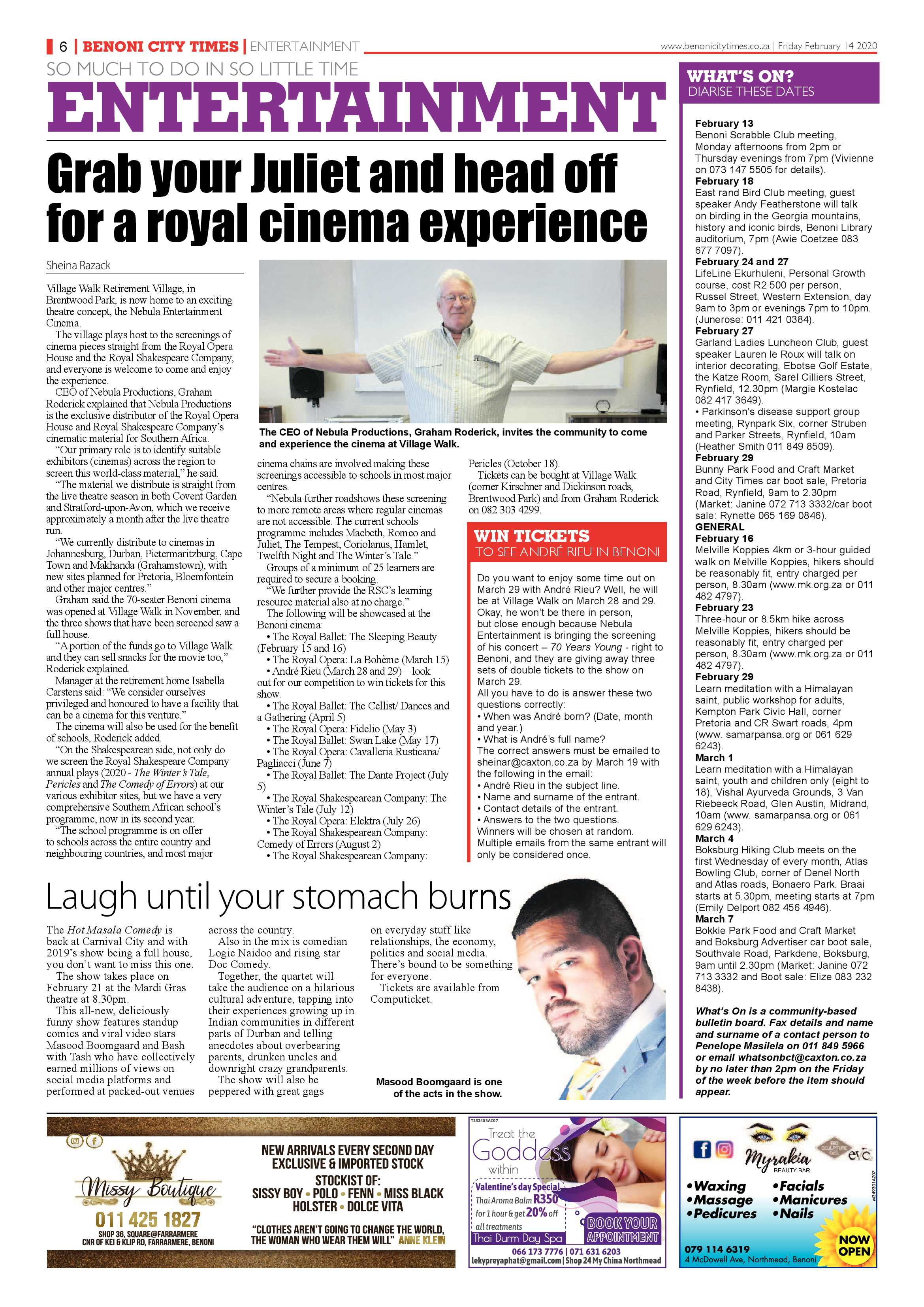 Benoni City Times 13 February 2020 page 6