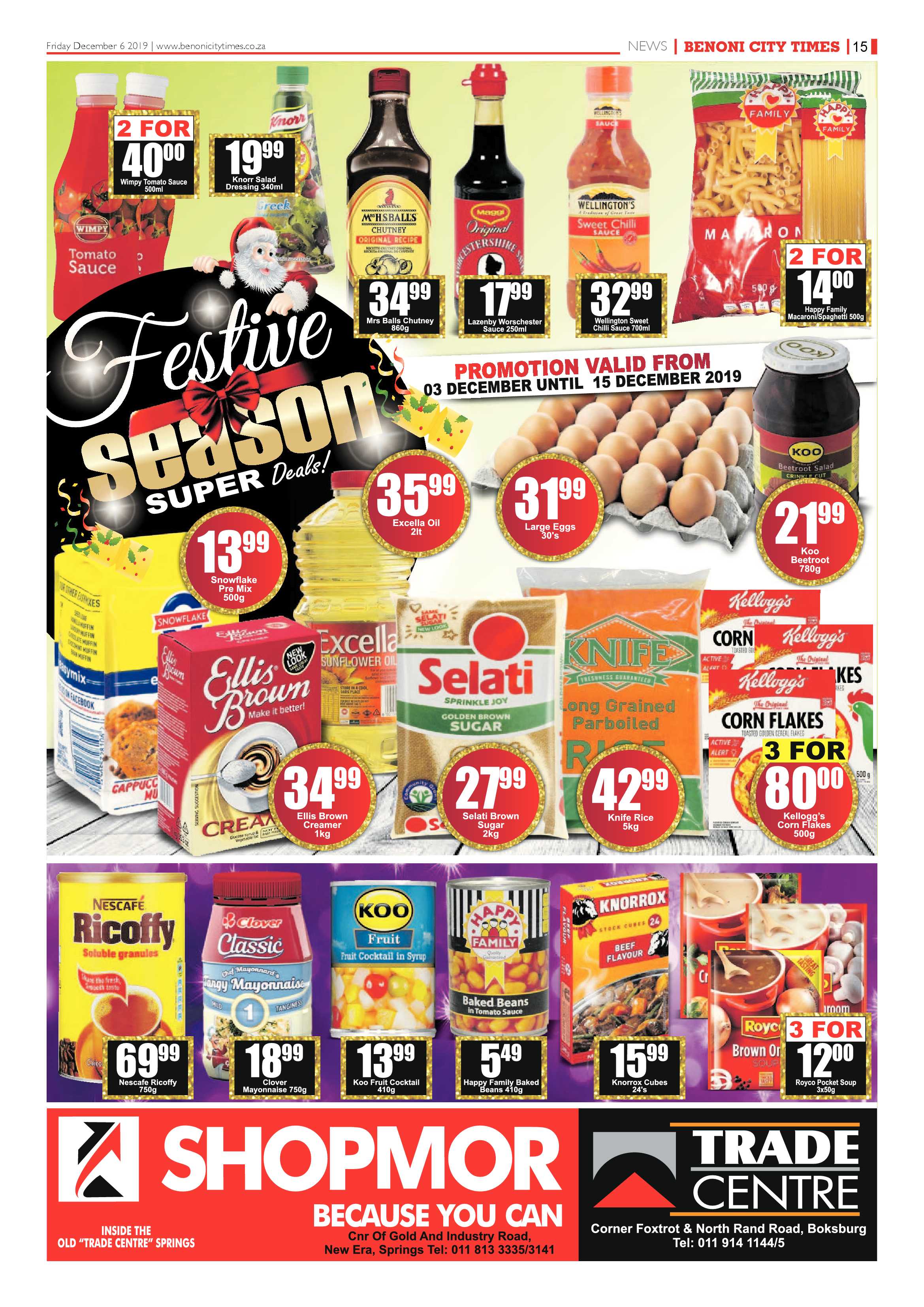 Benoni City times 05 December 2019 page 15