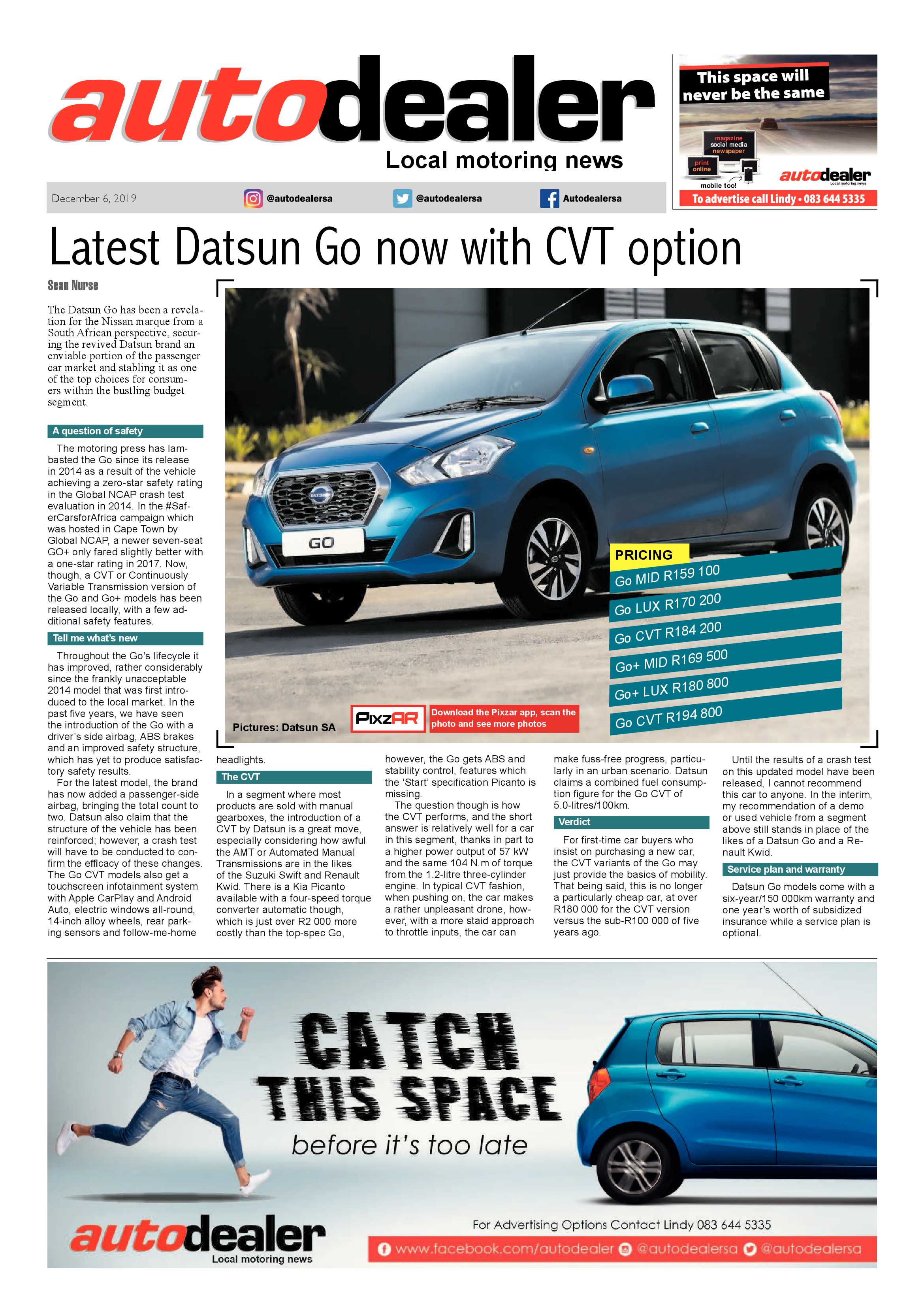 Benoni City times 05 December 2019 page 22