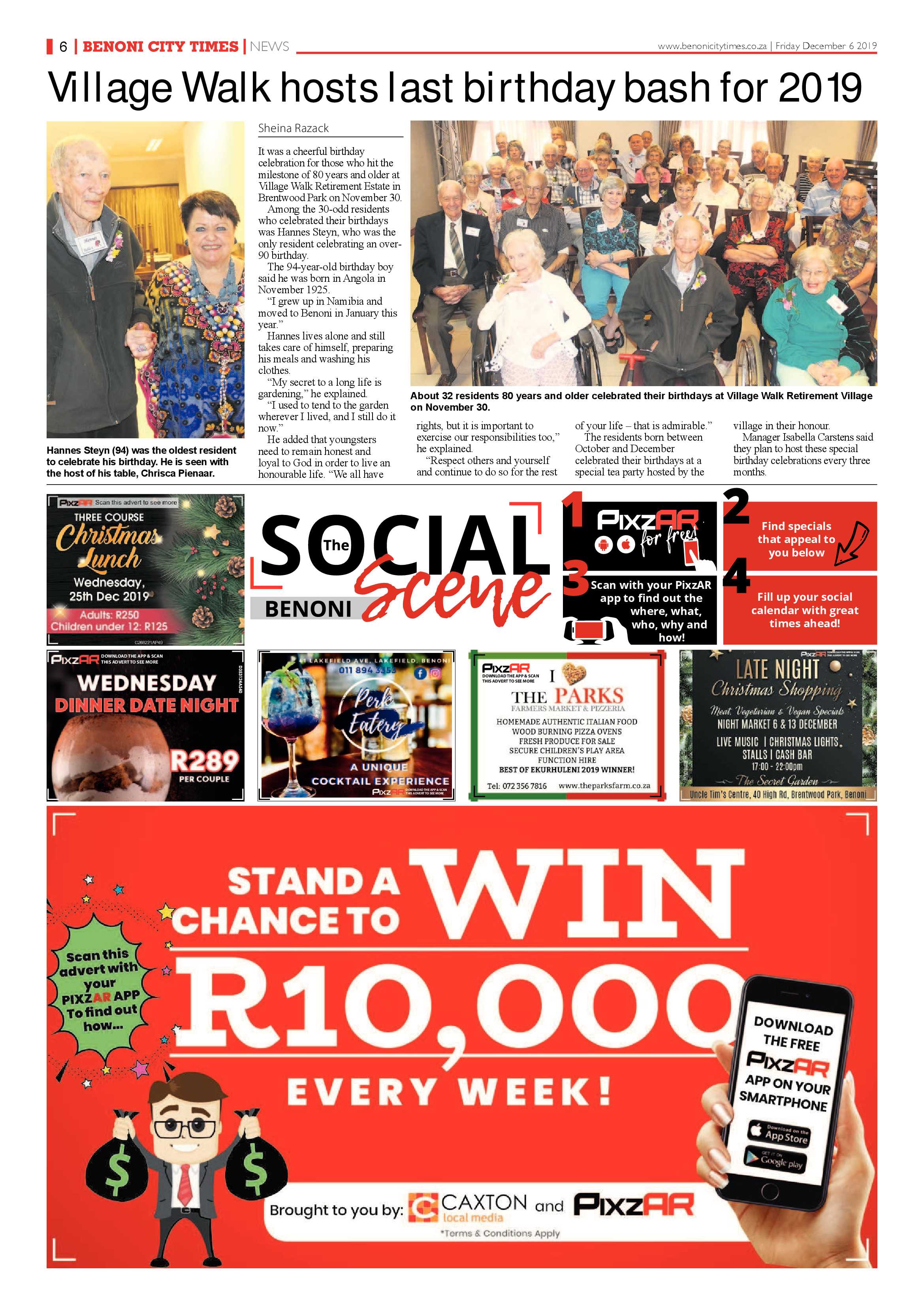 Benoni City times 05 December 2019 page 6
