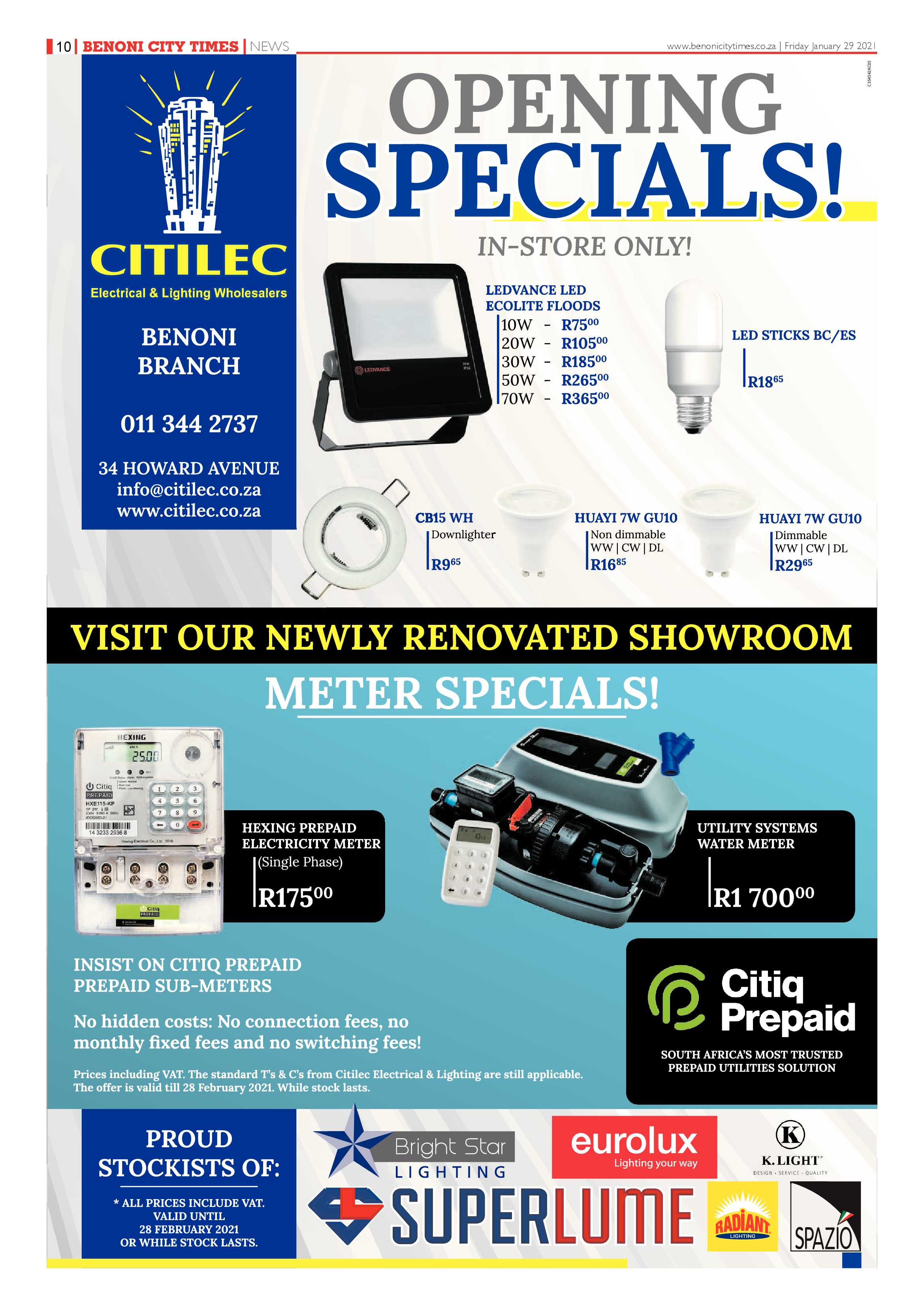 Benoni City times 28 January 2021 page 10