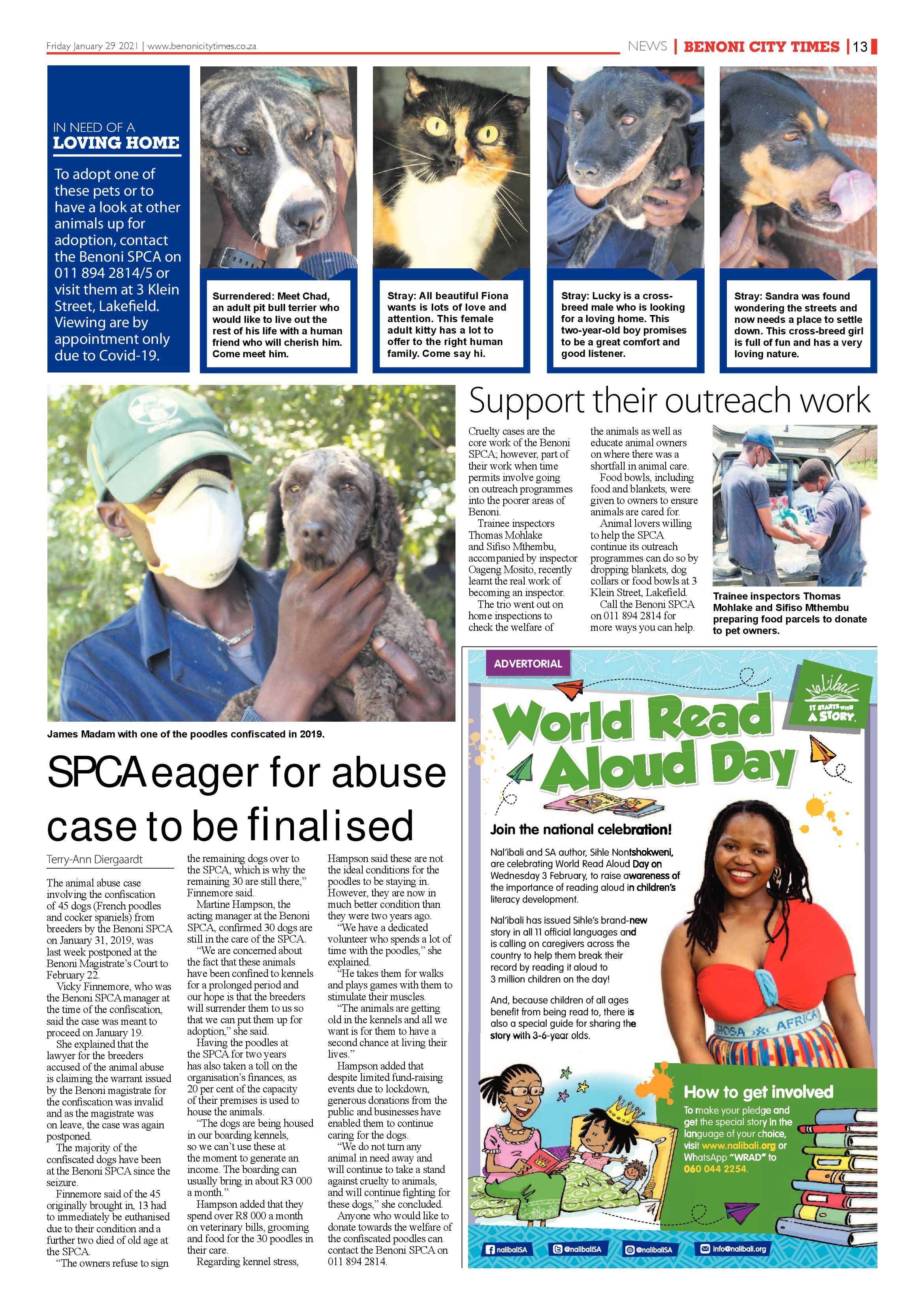 Benoni City times 28 January 2021 page 13