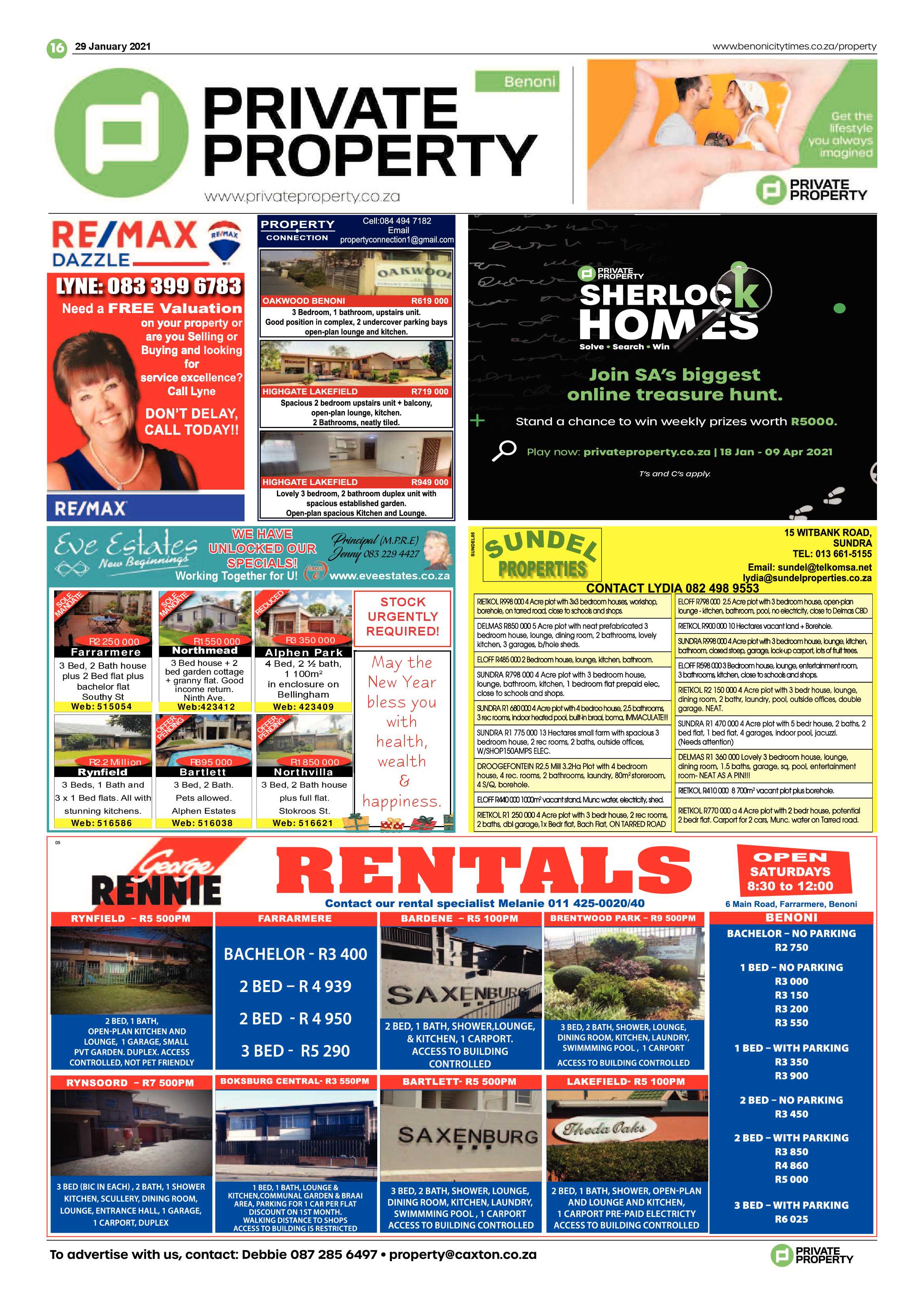 Benoni City times 28 January 2021 page 16