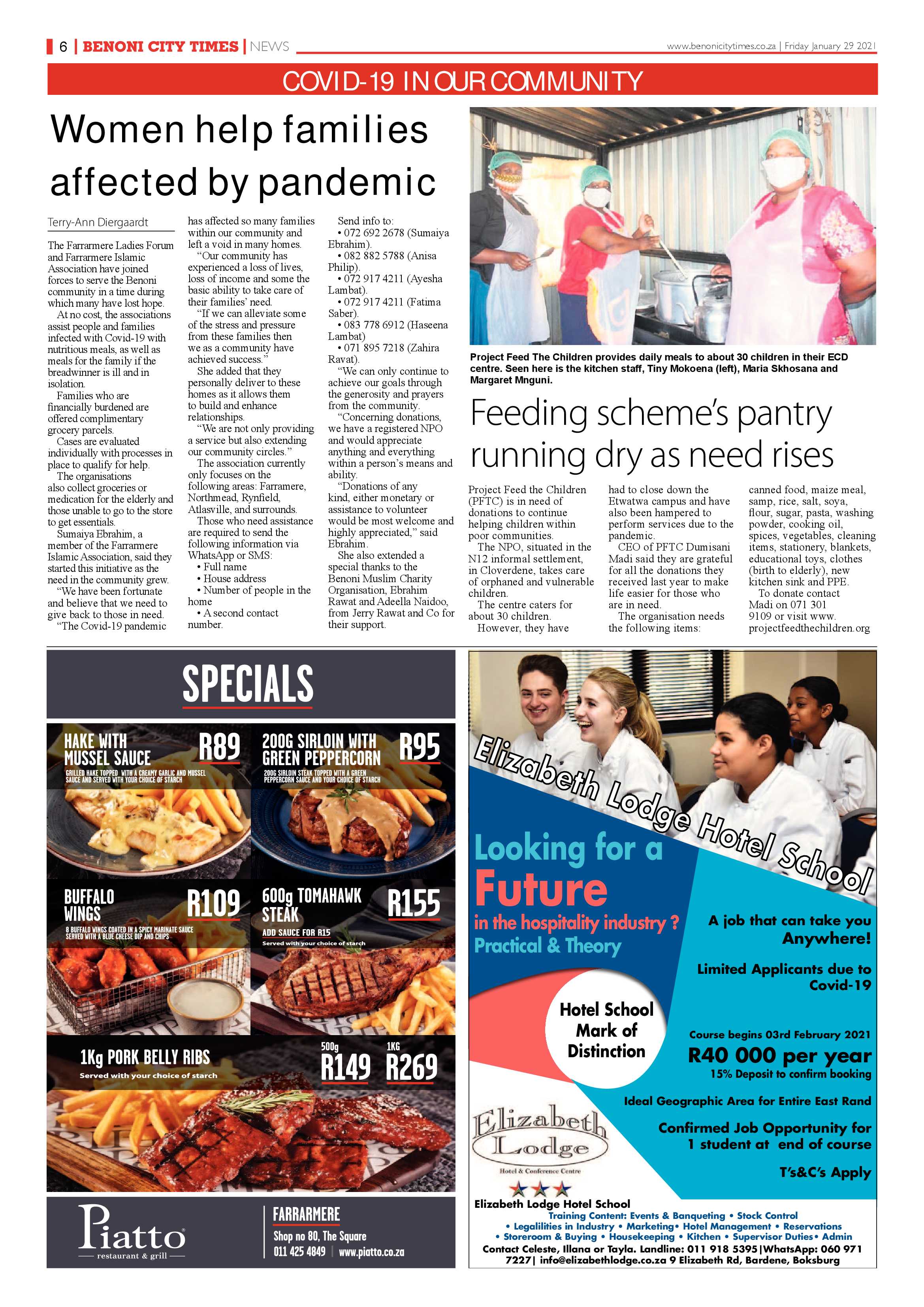 Benoni City times 28 January 2021 page 6