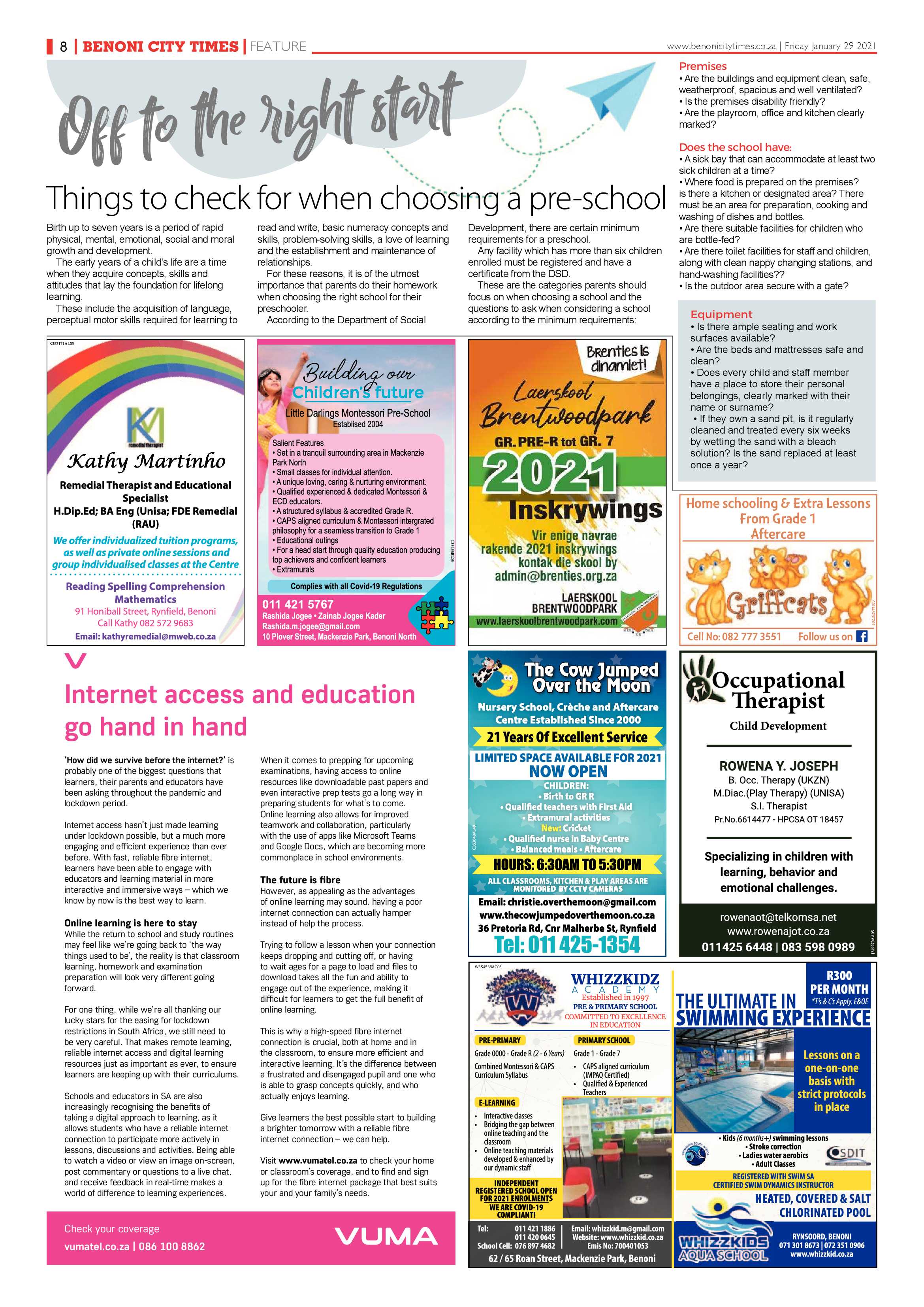 Benoni City times 28 January 2021 page 8