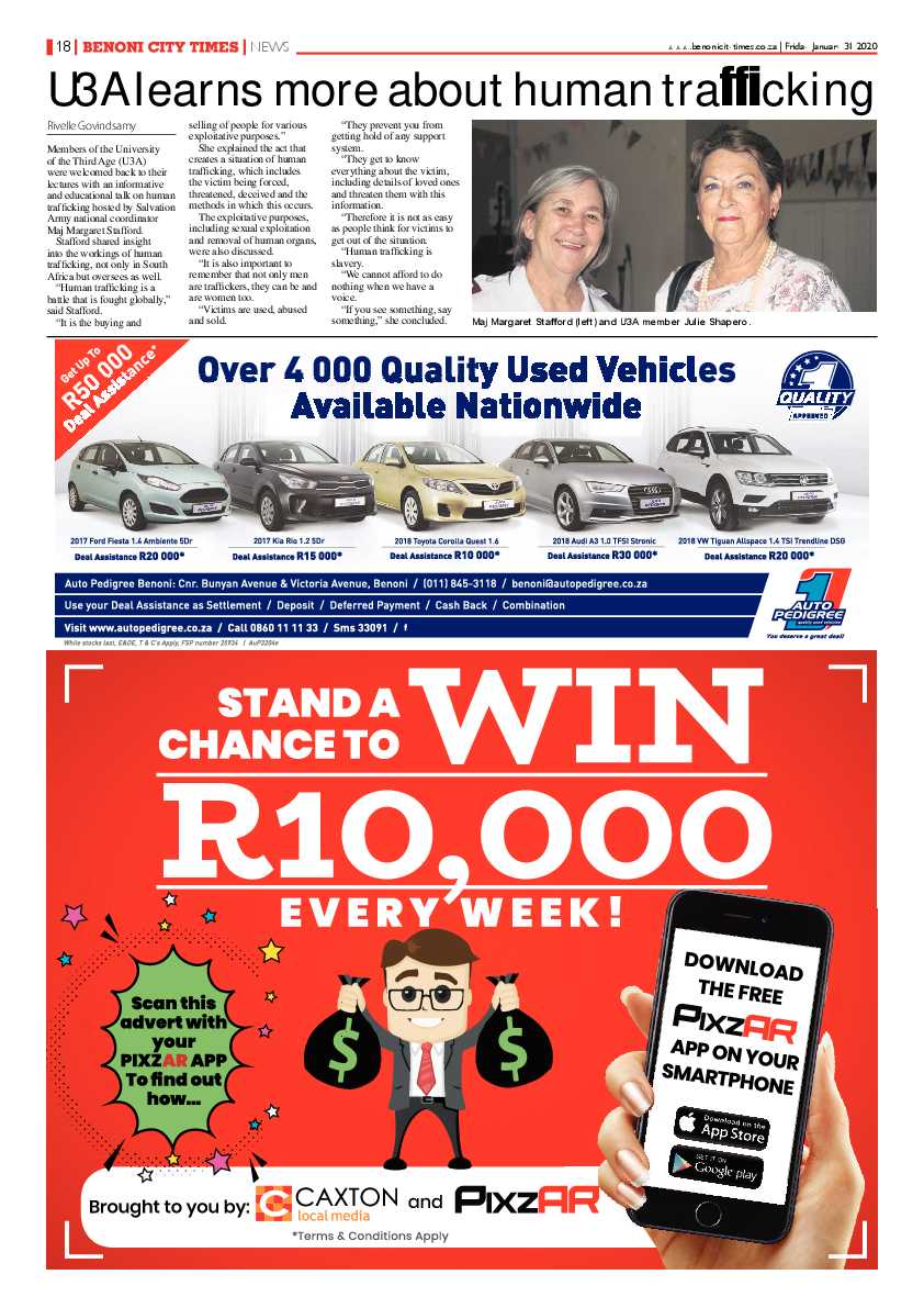 Benoni City Times 30 January 2020 page 18